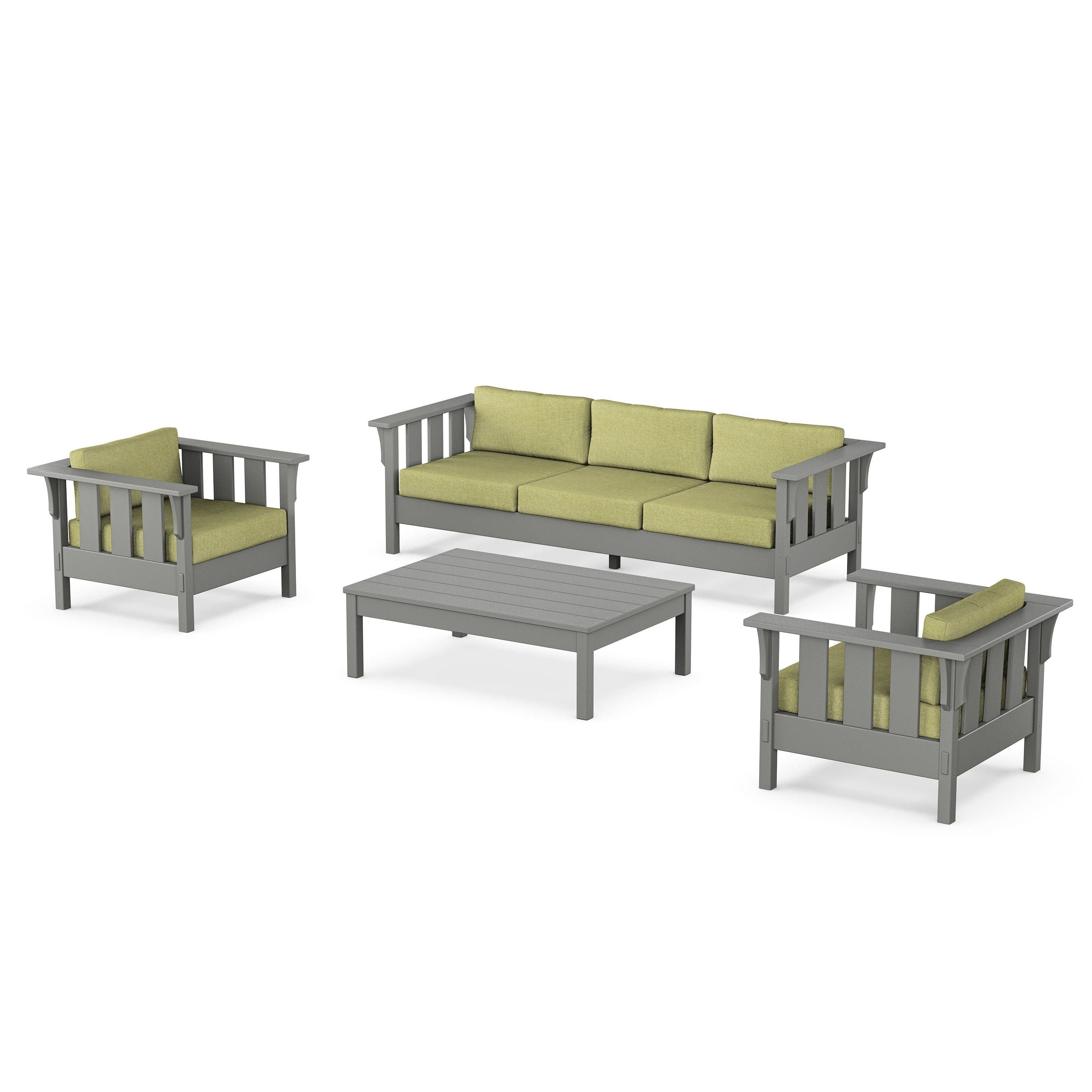 Acadia 4-Piece Deep Seating Set with Sofa