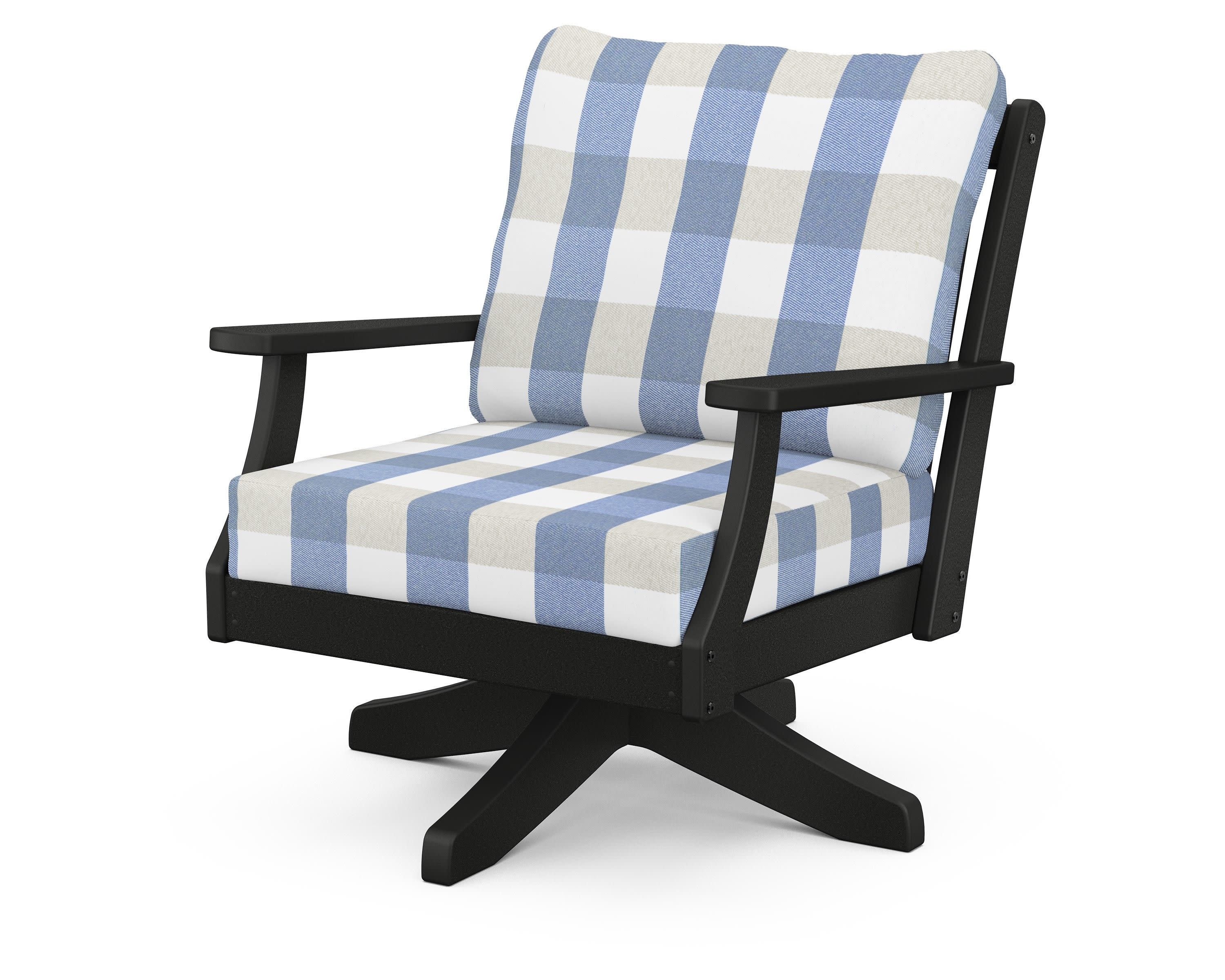 Braxton Deep Seating Swivel Chair