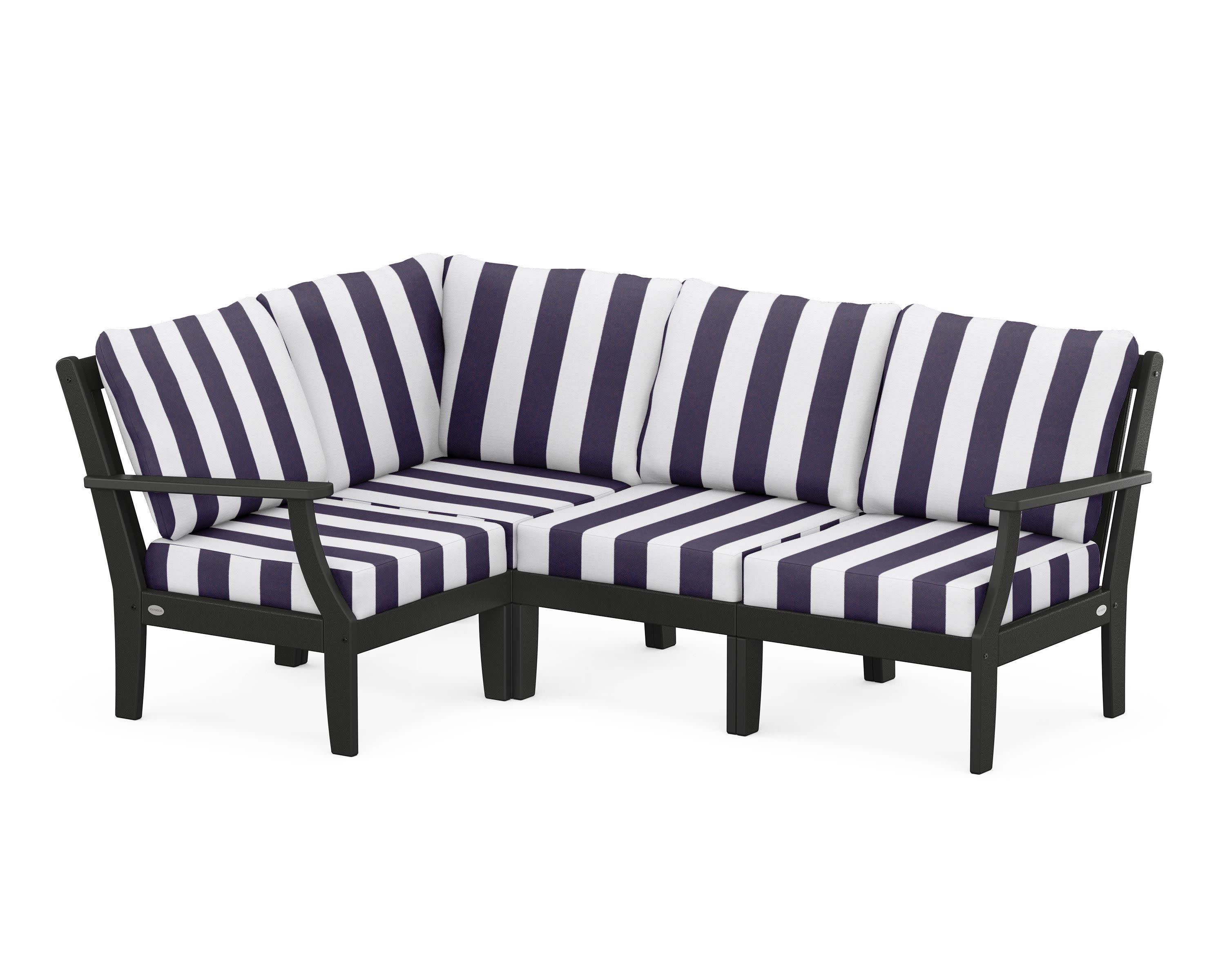 Braxton Modular 4-Piece Deep Seating Set