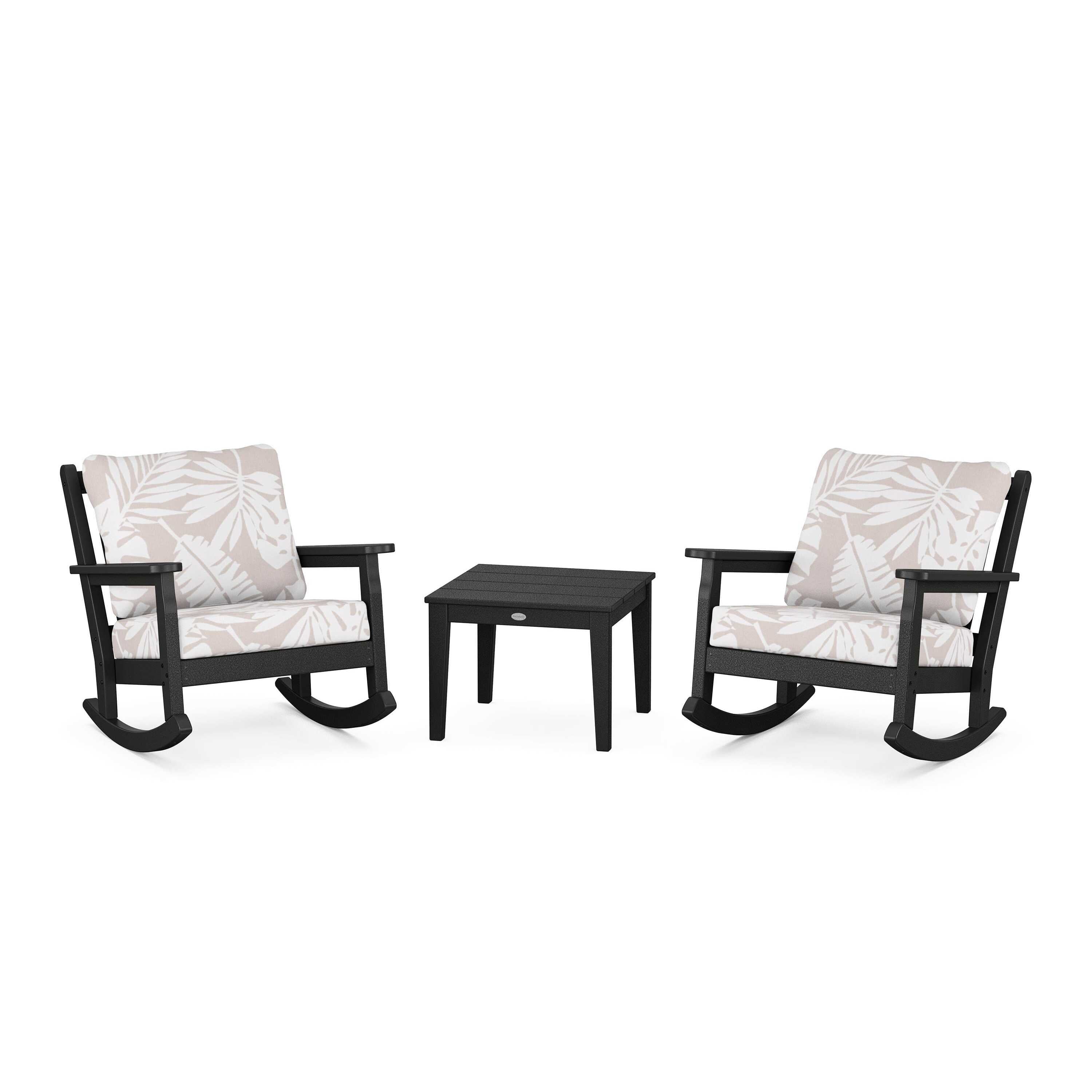 Chippendale 3-Piece Deep Seating Rocker Set