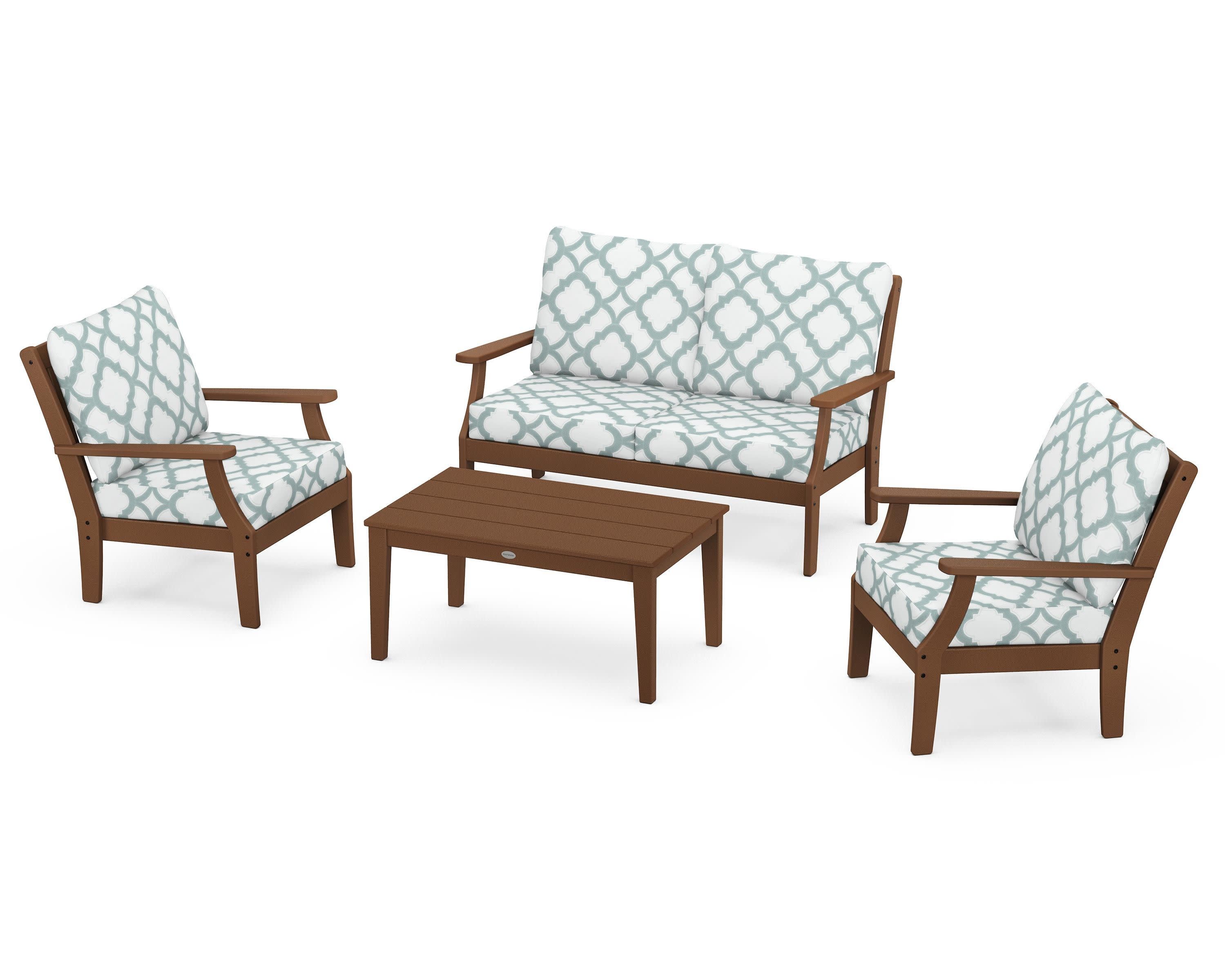 Braxton 4-Piece Deep Seating Chair Set
