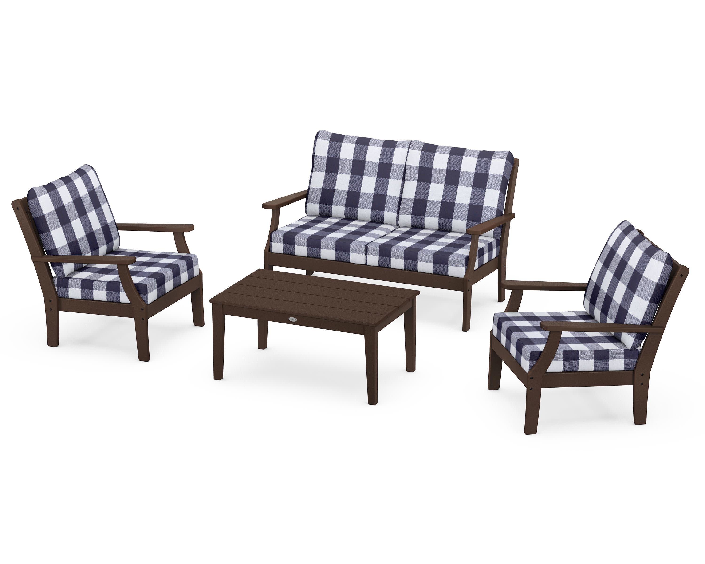 Braxton 4-Piece Deep Seating Chair Set