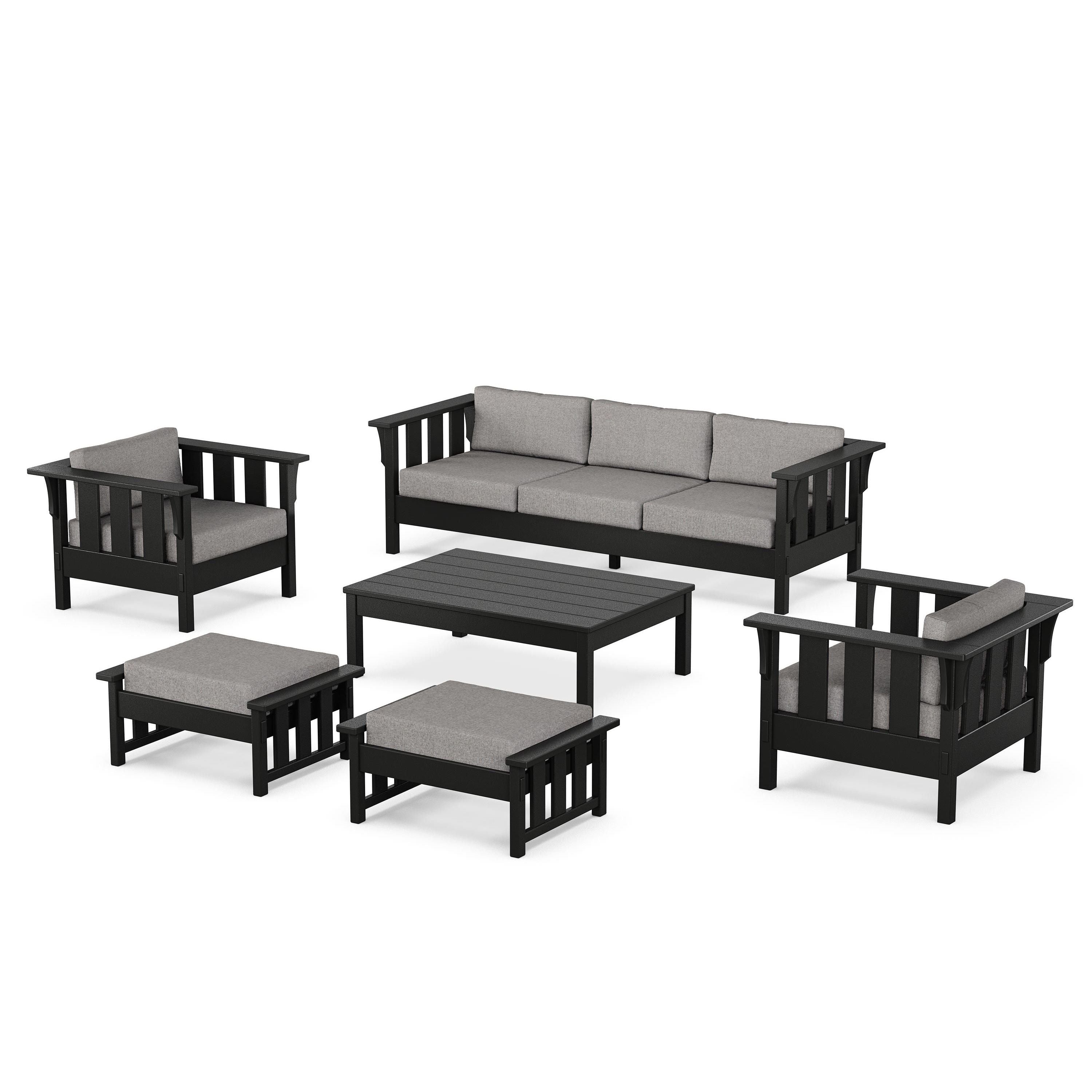 Acadia 6-Piece Lounge Sofa Set