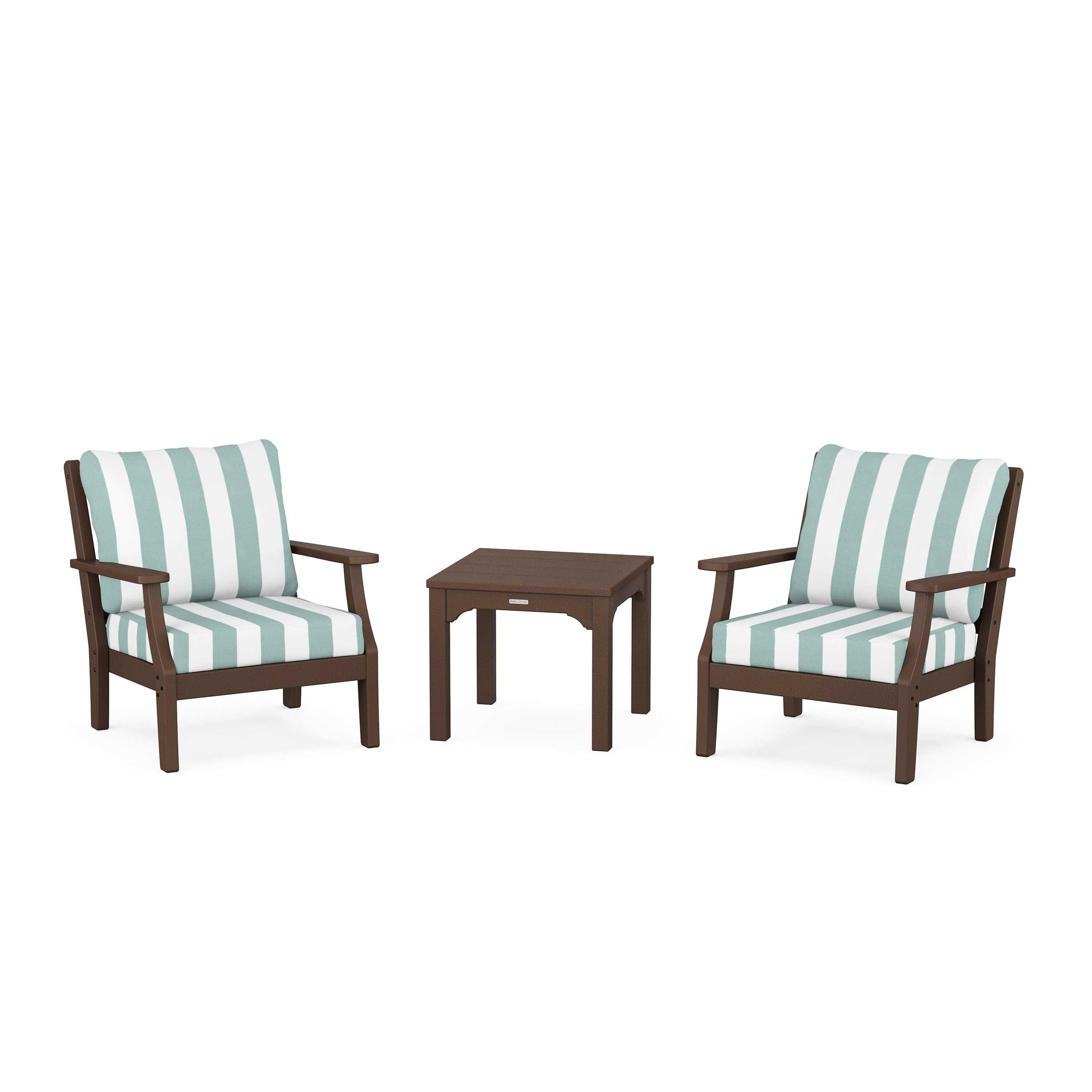 Chinoiserie 3-Piece Deep Seating Set