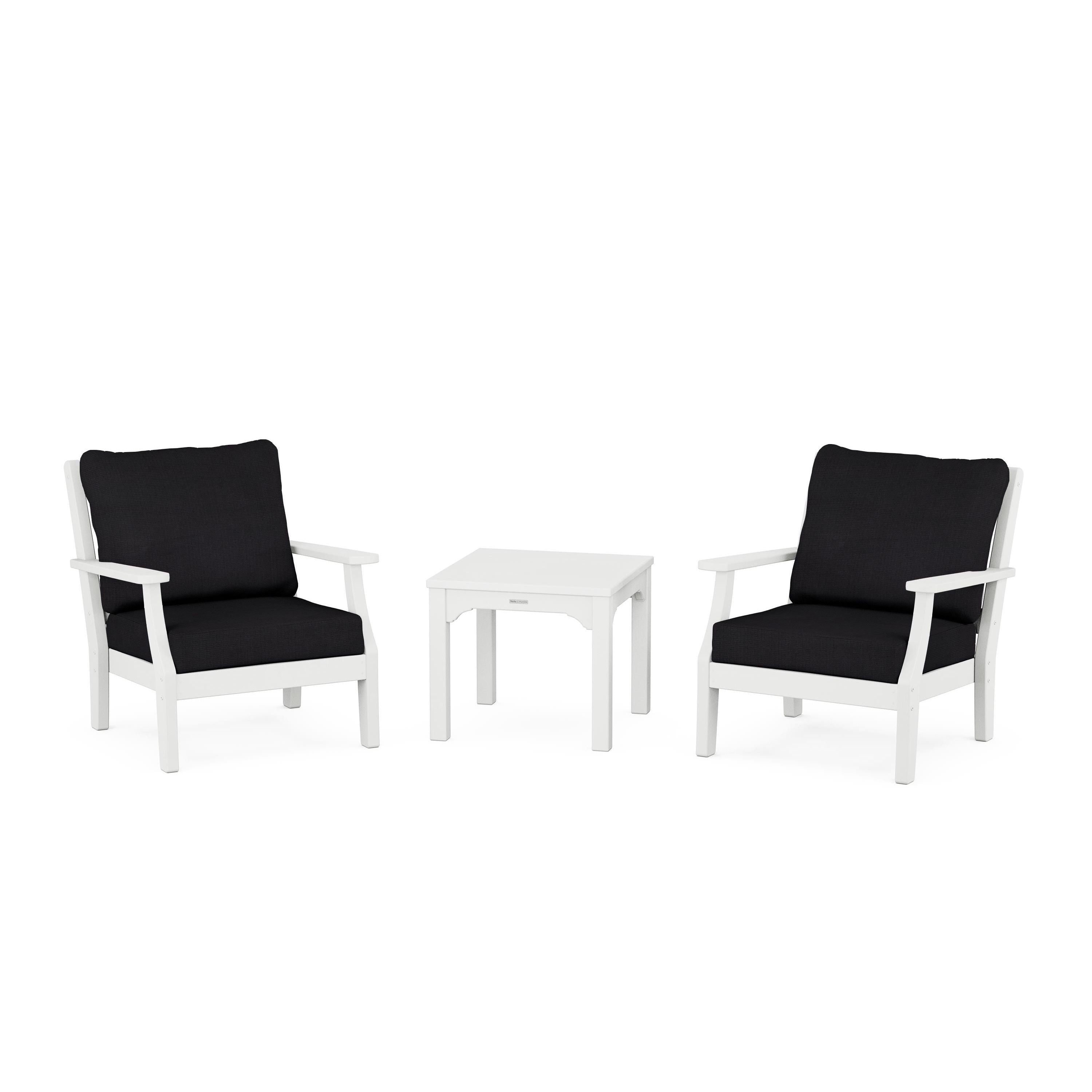Chinoiserie 3-Piece Deep Seating Set