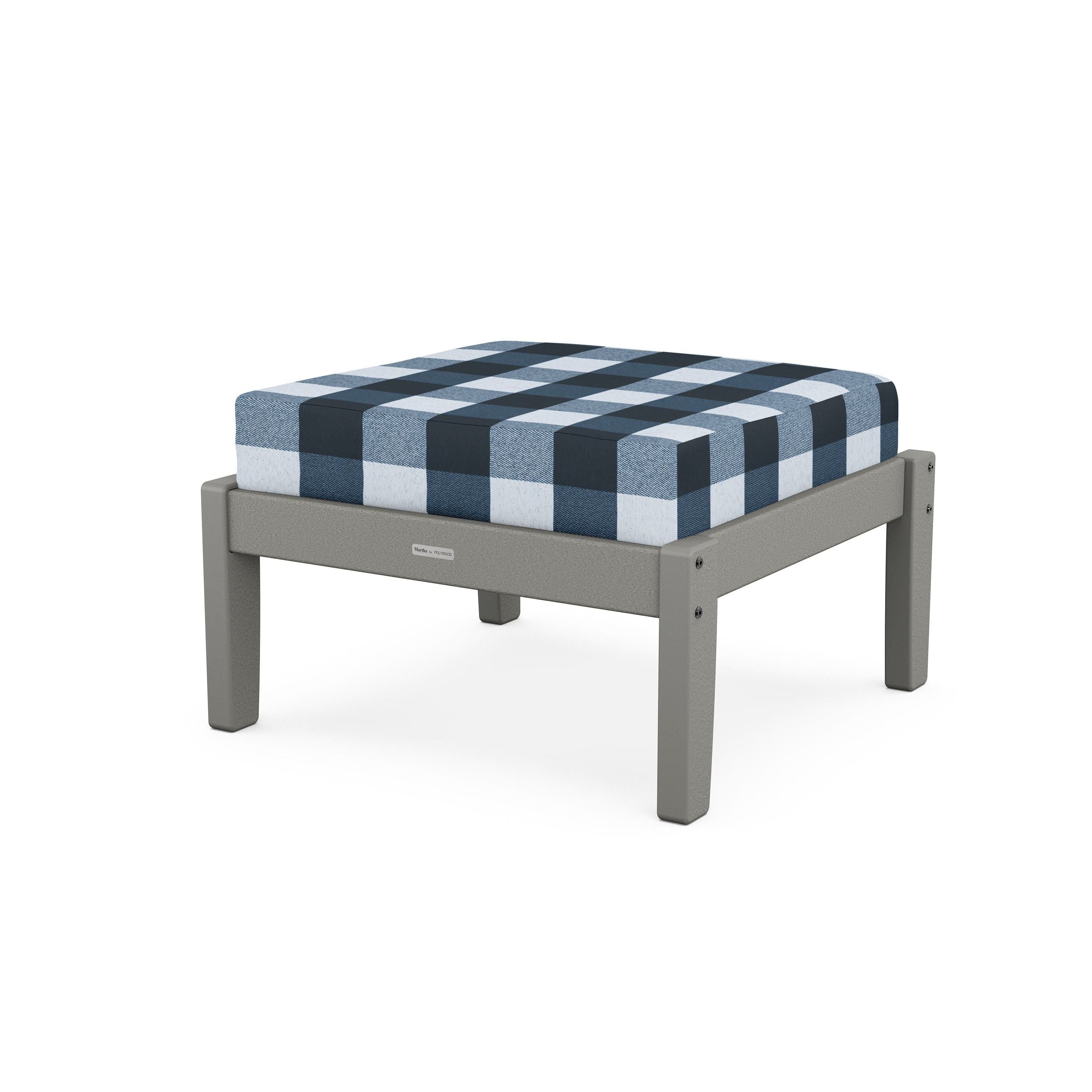 Chinoiserie Deep Seating Ottoman