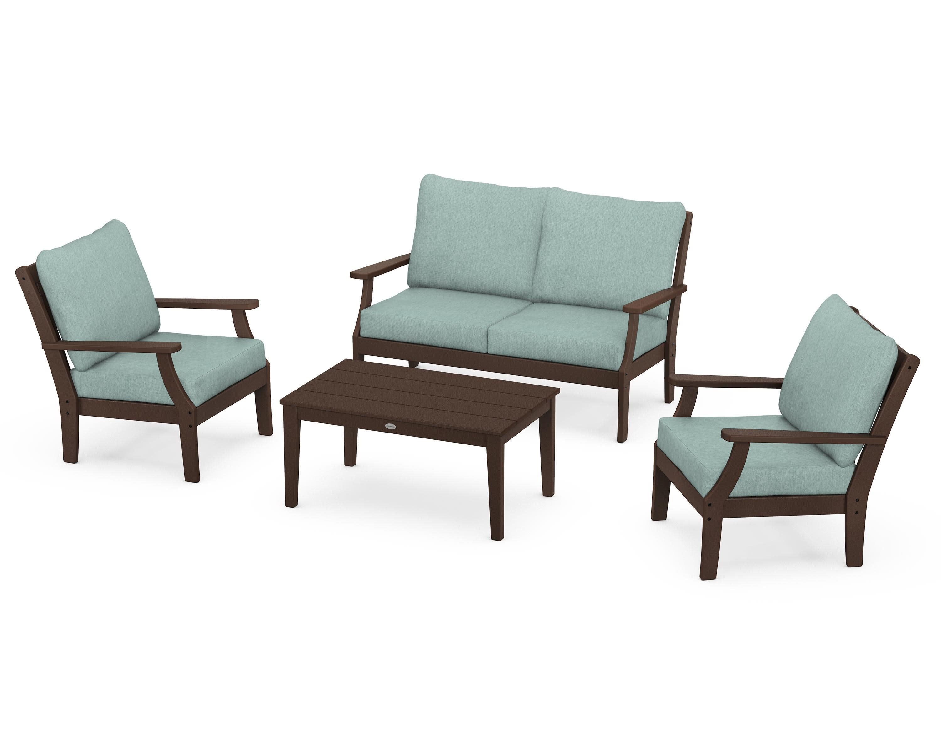 Braxton 4-Piece Deep Seating Chair Set