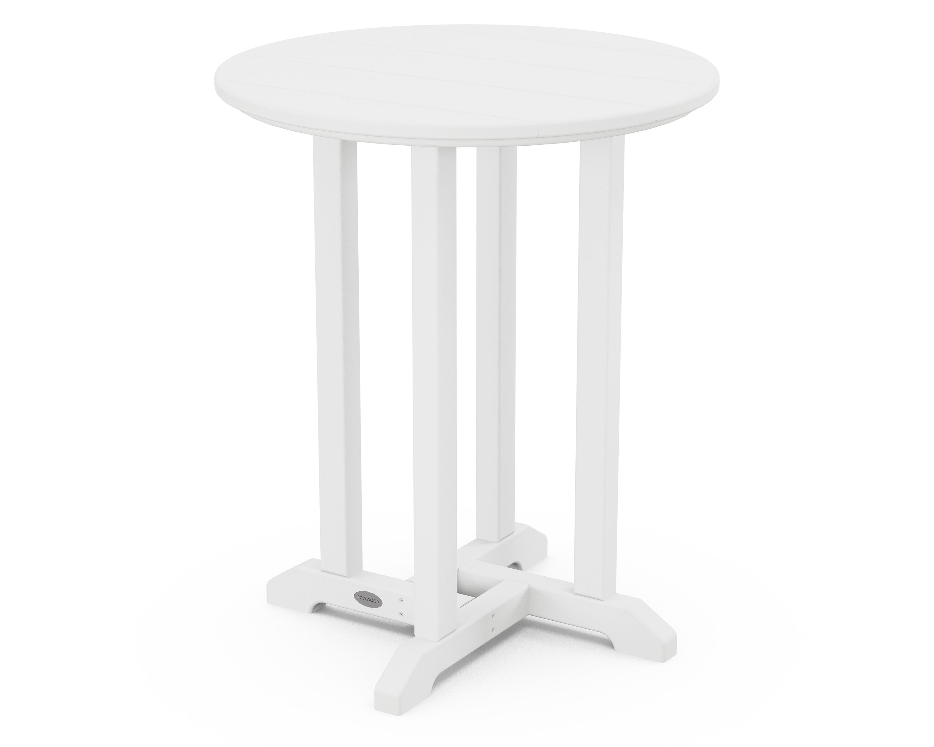 24" Round Farmhouse Bistro Table