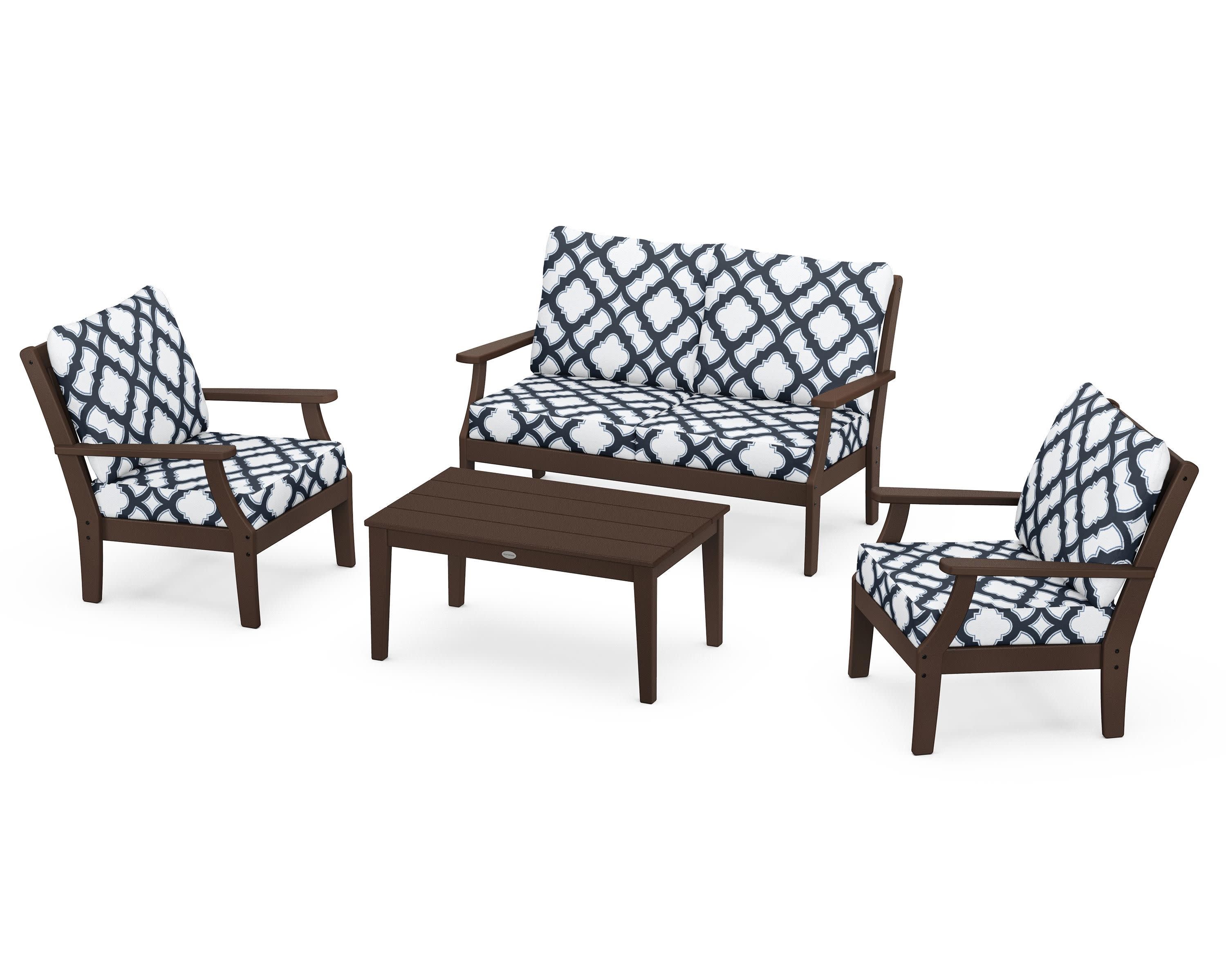 Braxton 4-Piece Deep Seating Chair Set