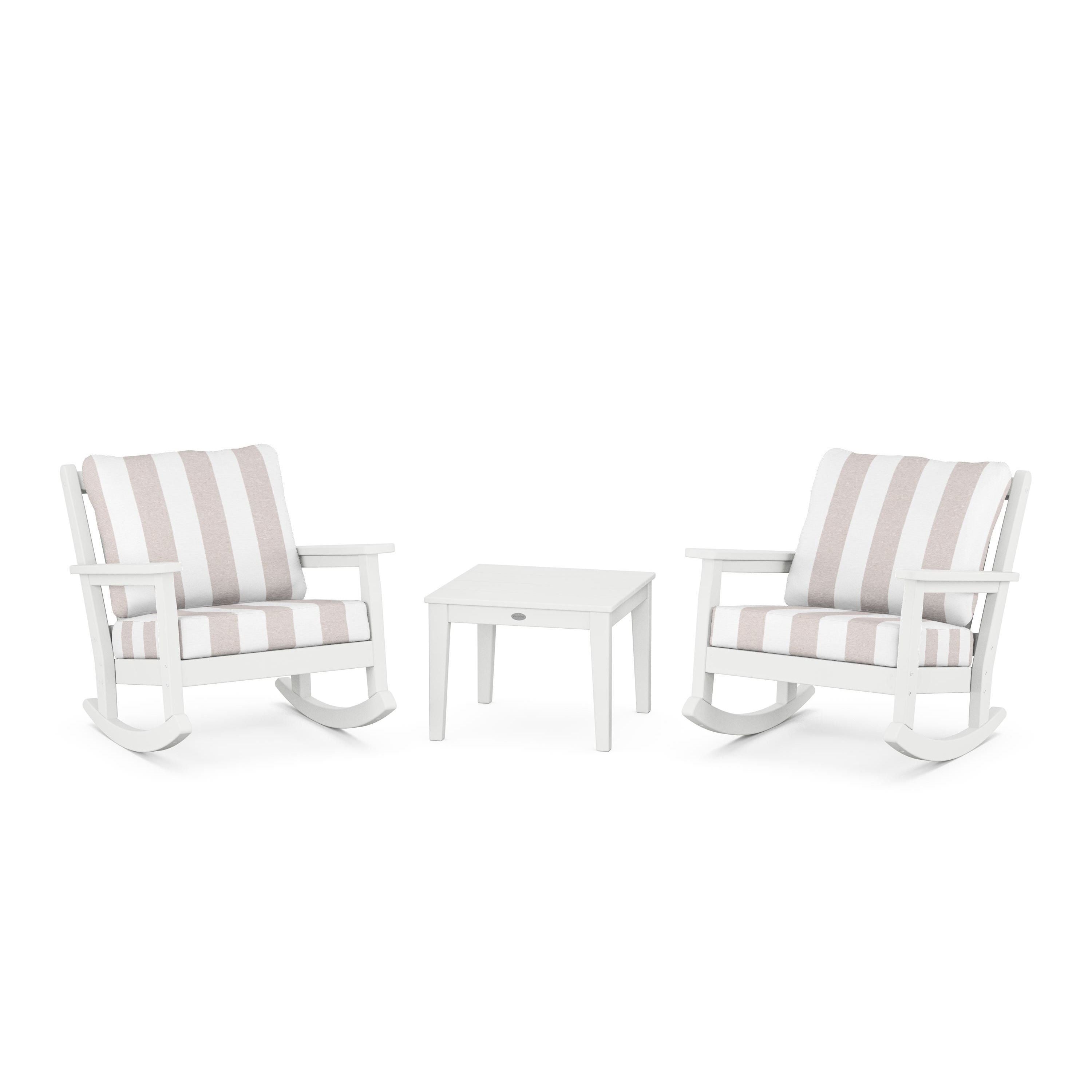 Chippendale 3-Piece Deep Seating Rocker Set