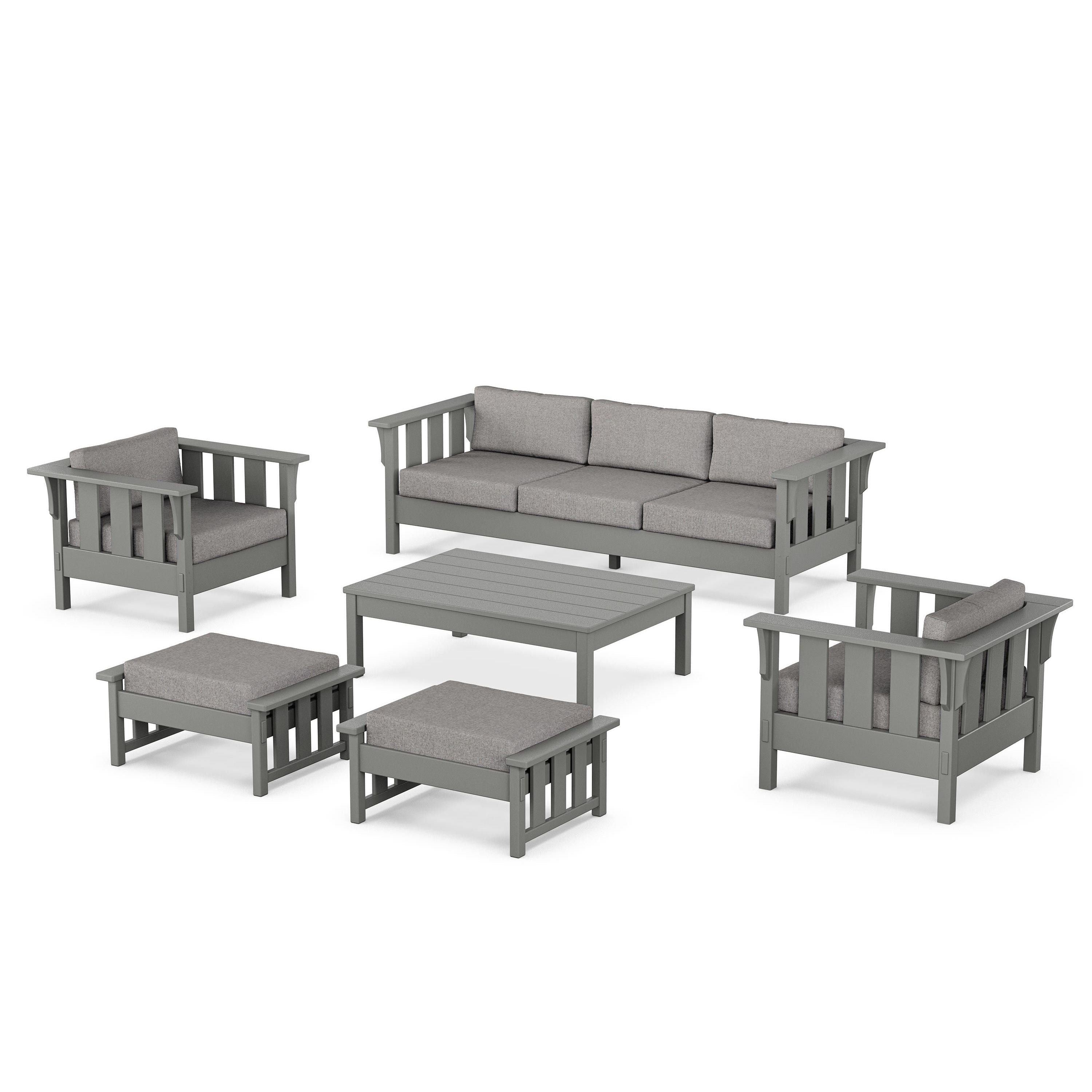 Acadia 6-Piece Lounge Sofa Set