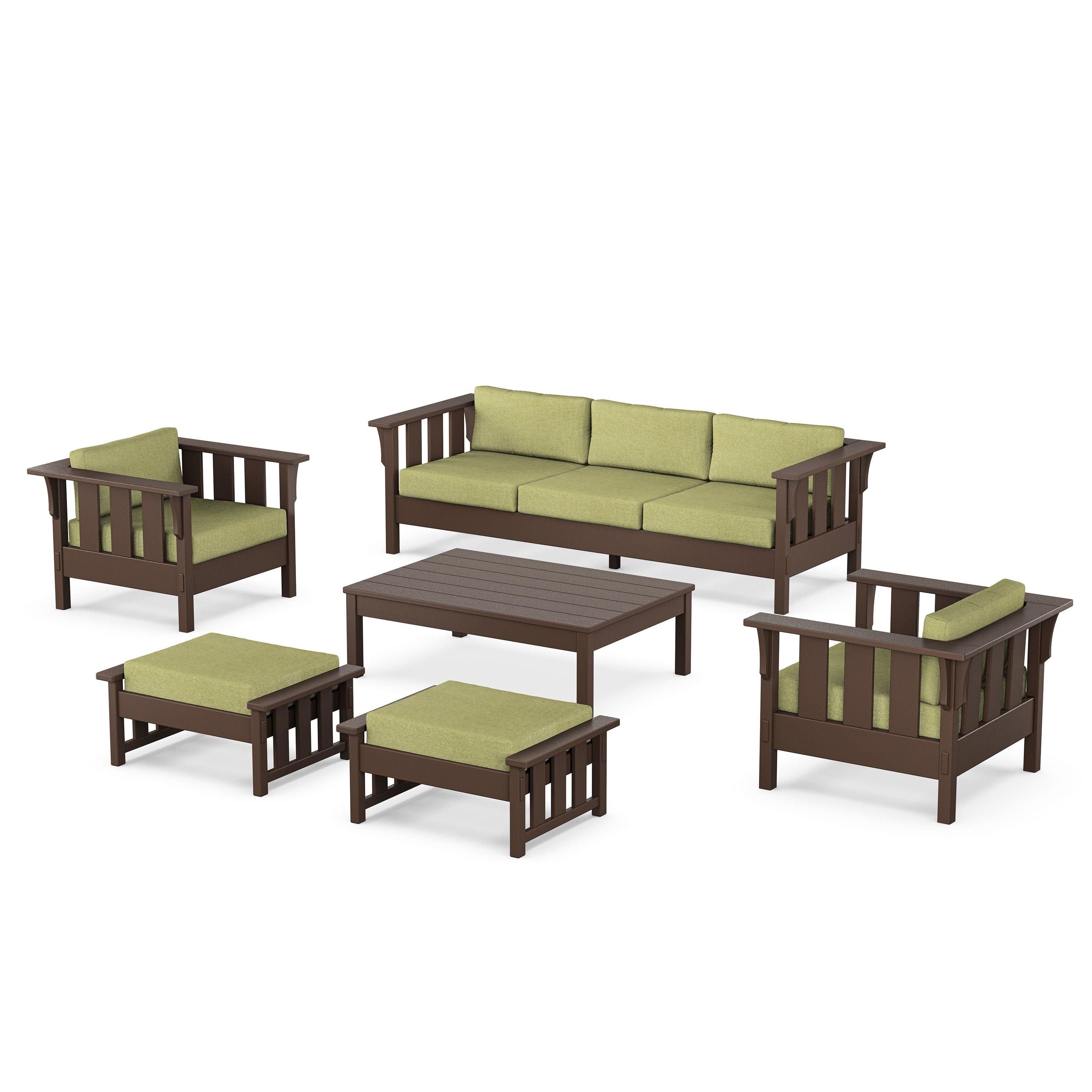 Acadia 6-Piece Lounge Sofa Set