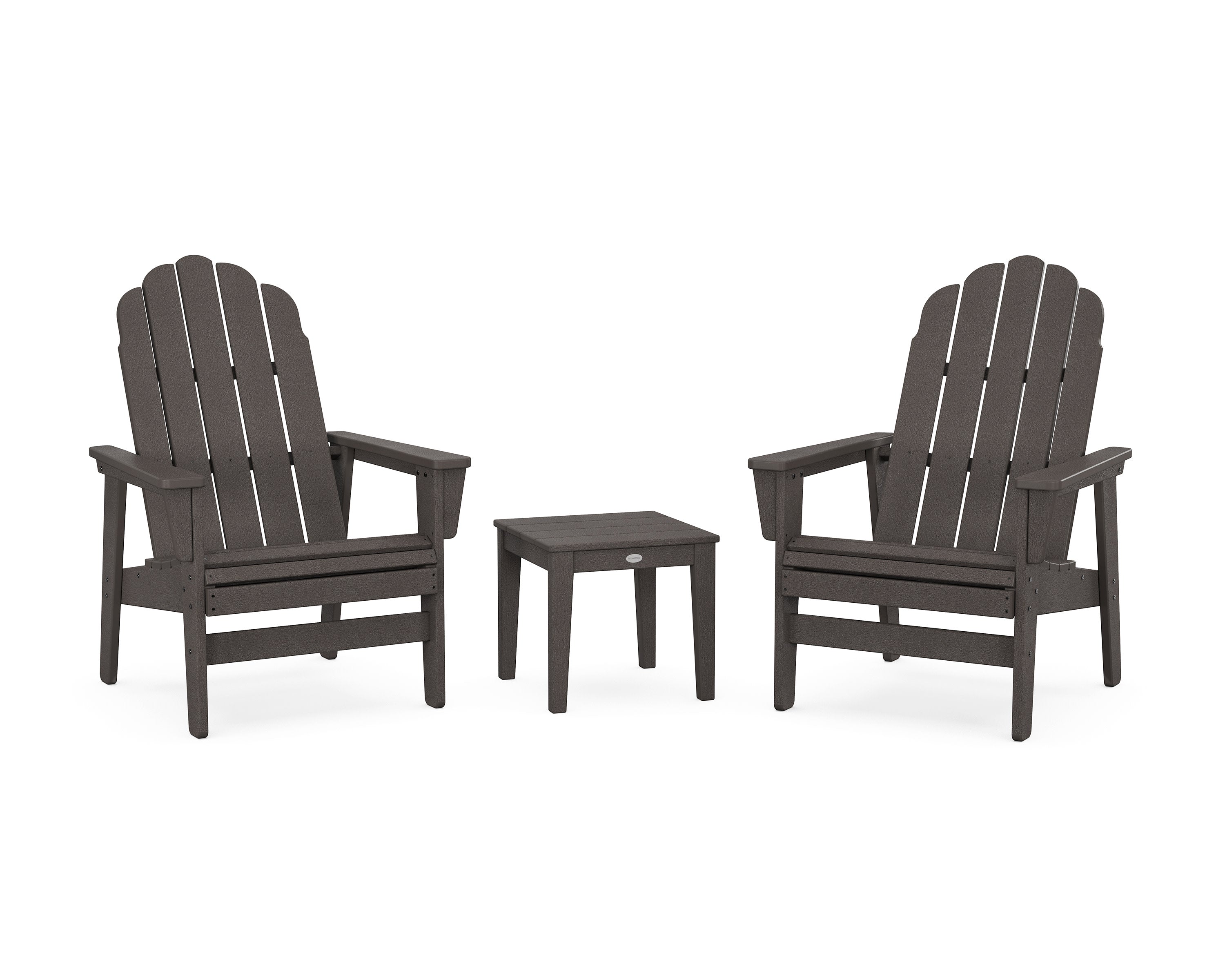 3-Piece Vineyard Grand Upright Adirondack Set
