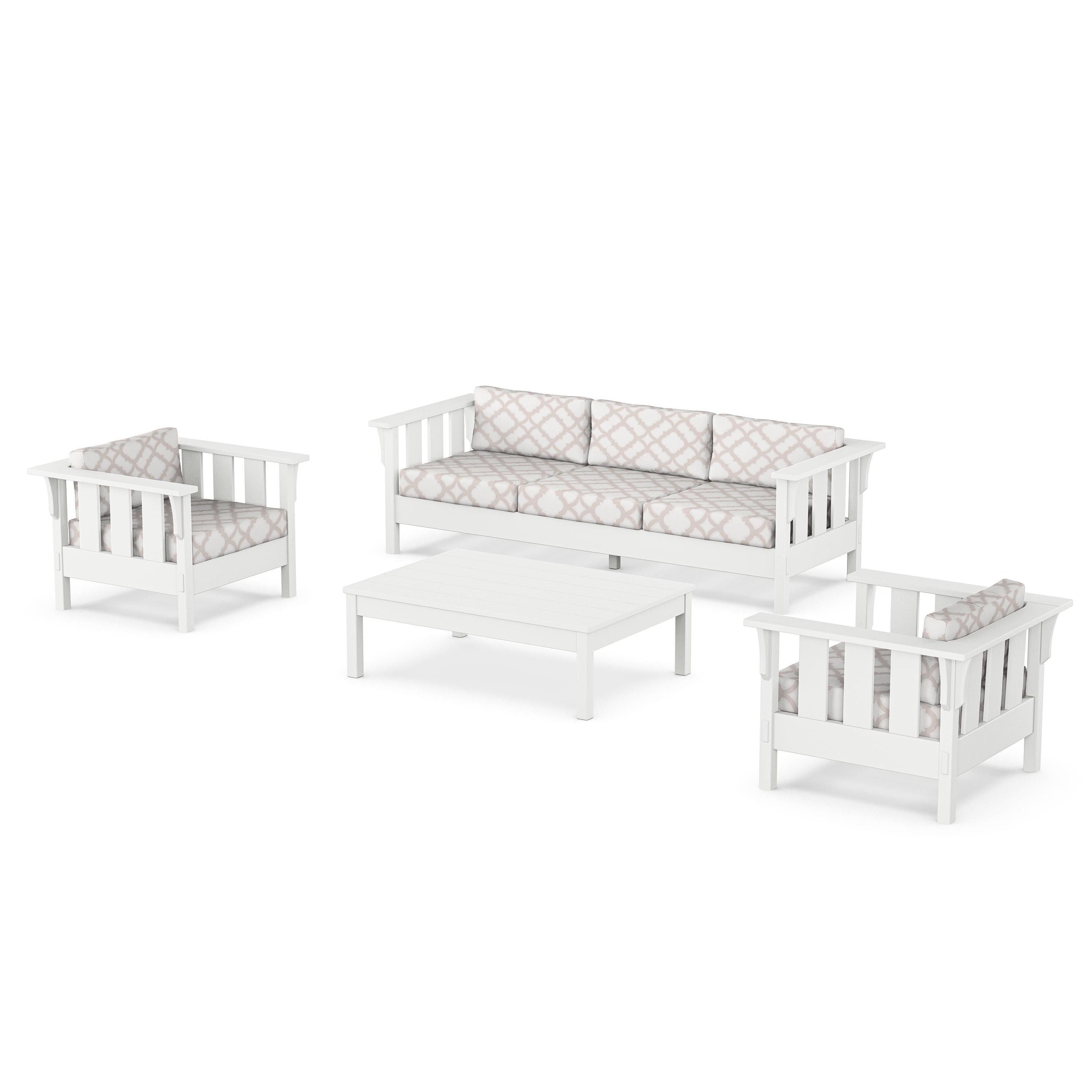 Acadia 4-Piece Deep Seating Set with Sofa