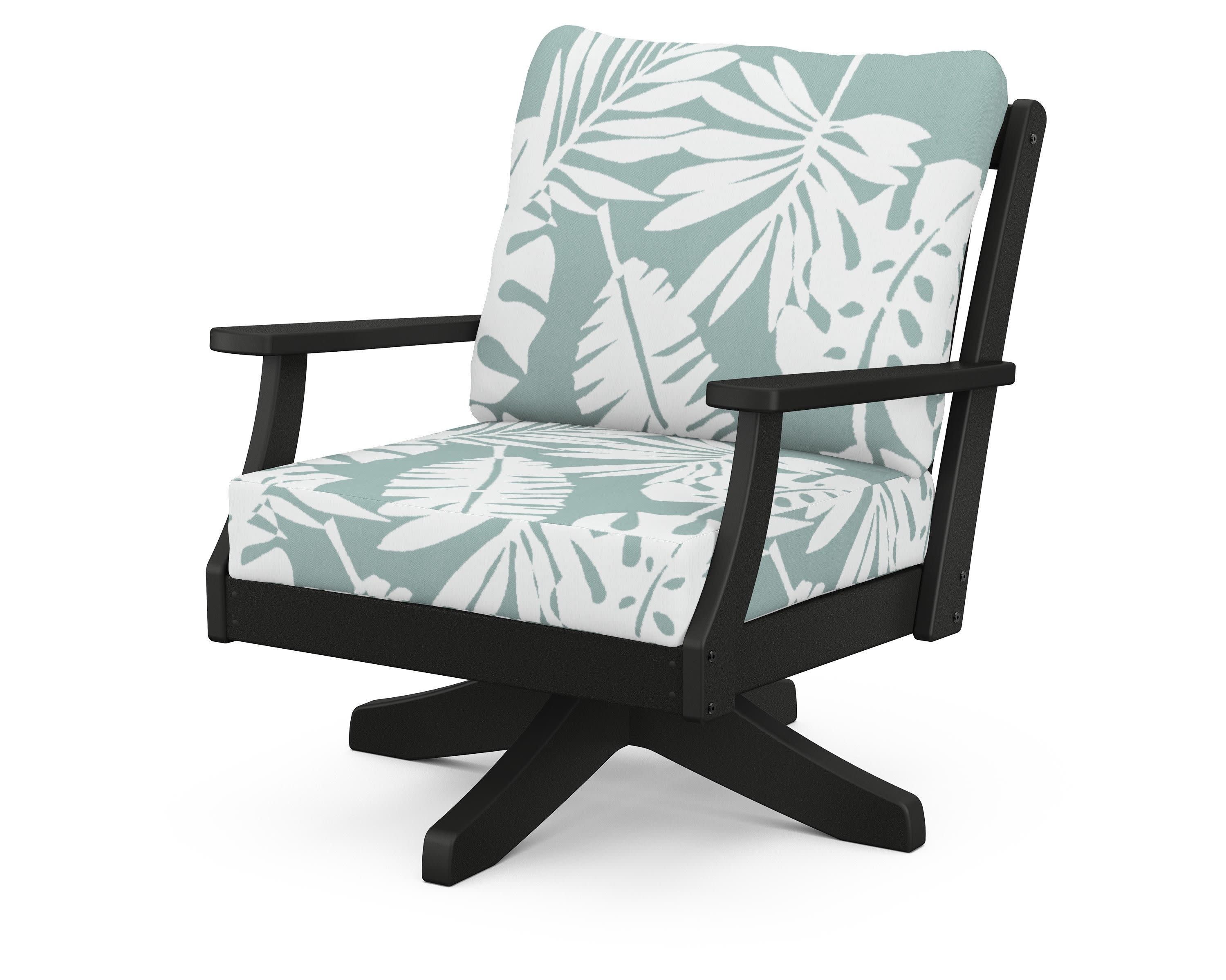 Braxton Deep Seating Swivel Chair