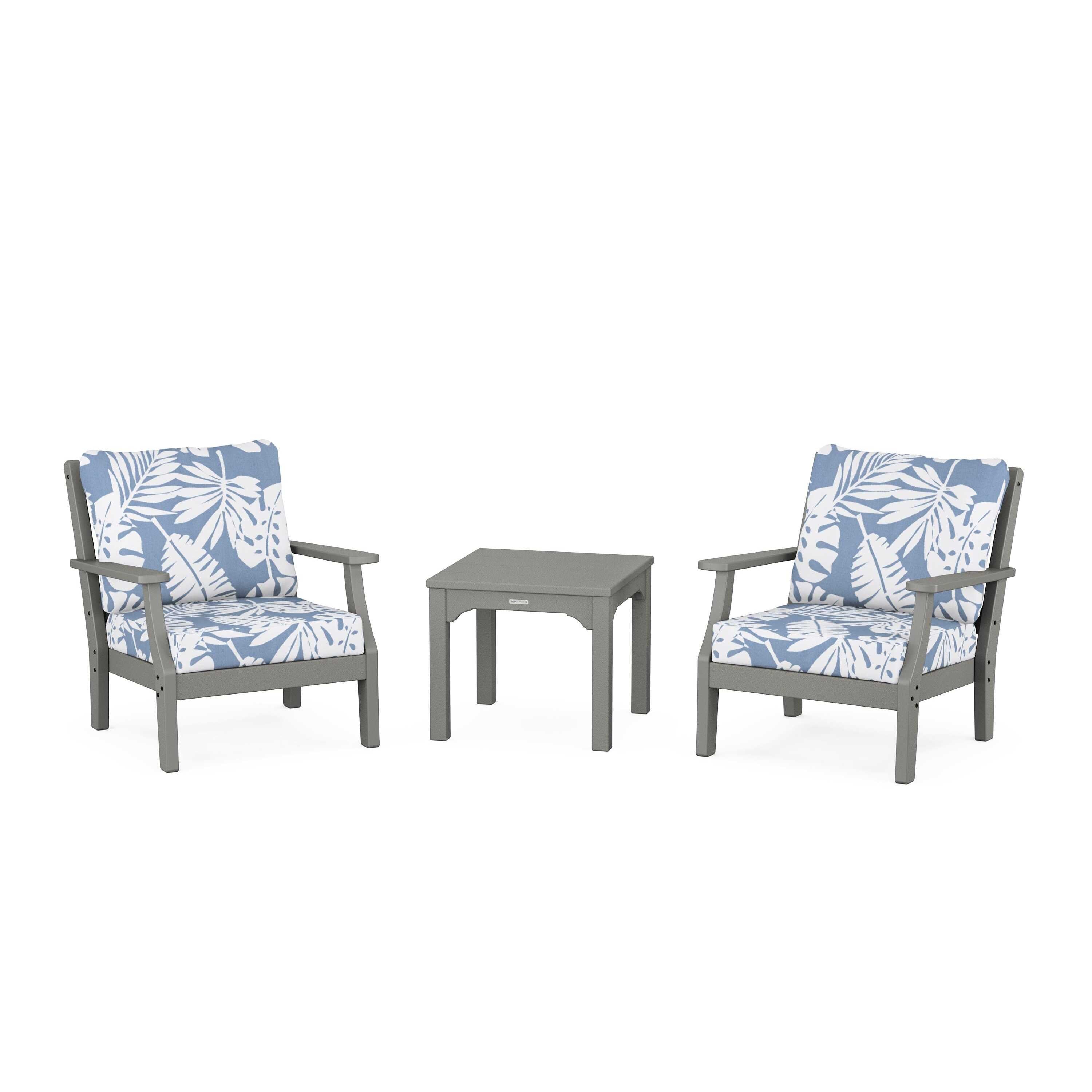 Chinoiserie 3-Piece Deep Seating Set