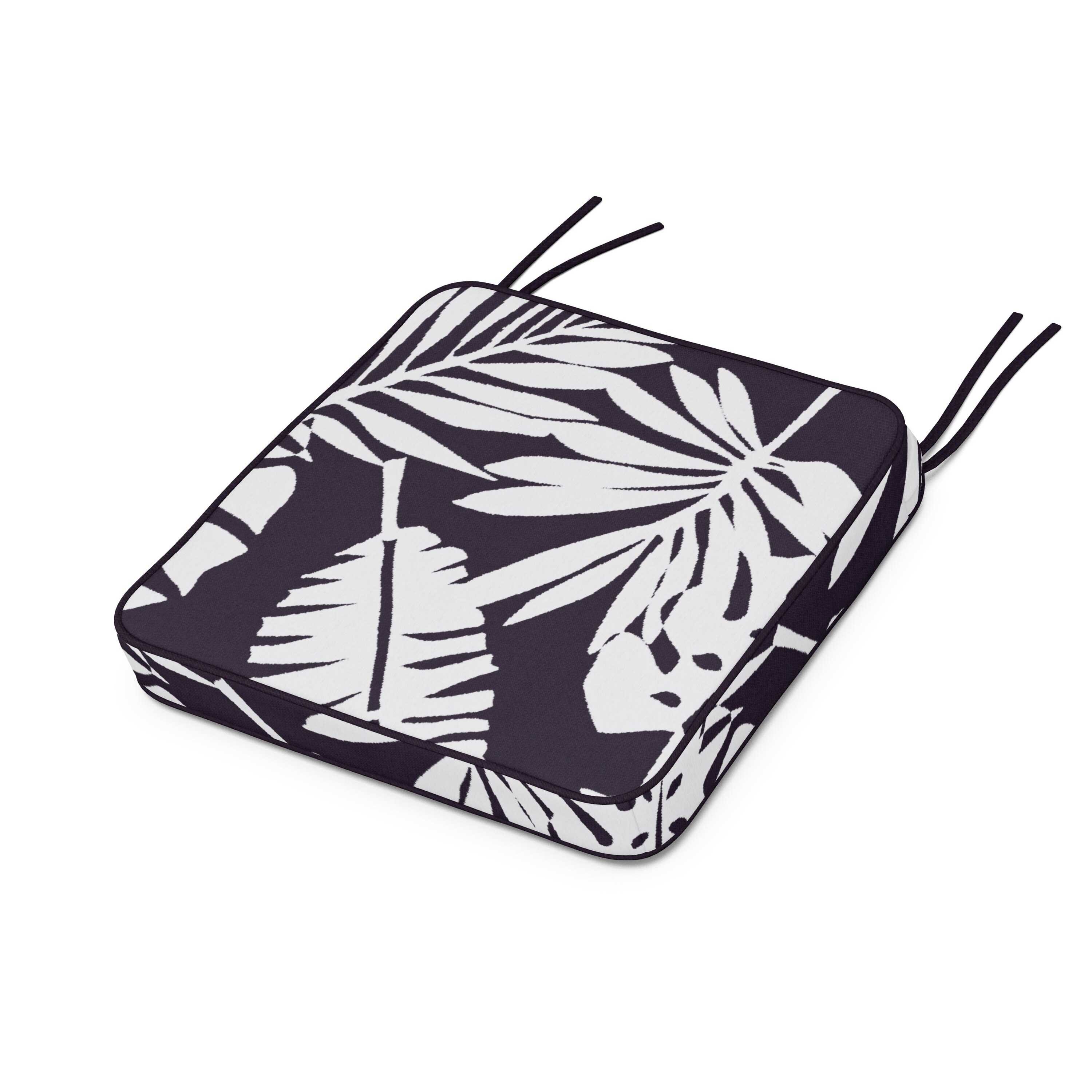 Chinoiserie Side Chair Seat Cushion