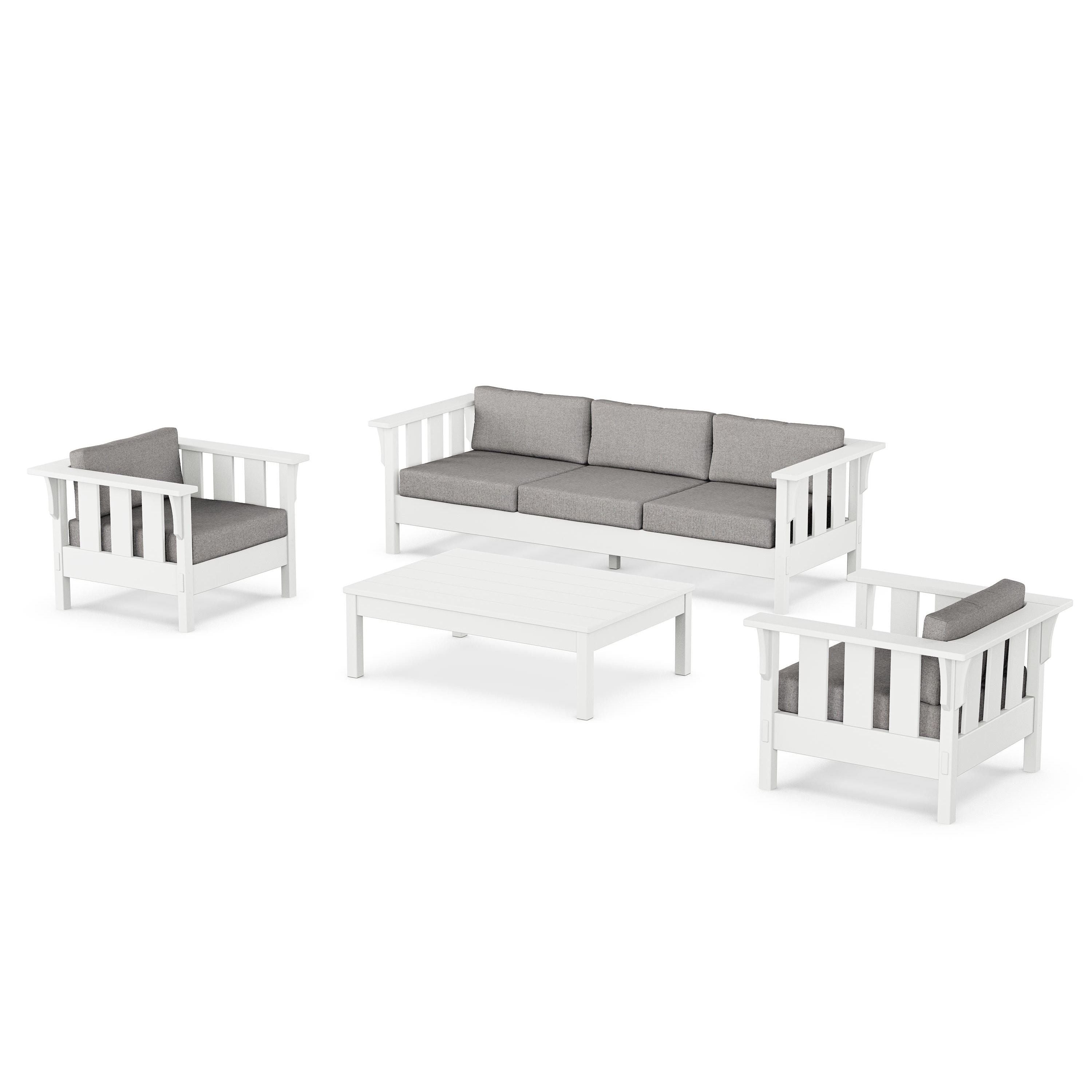 Acadia 4-Piece Deep Seating Set with Sofa