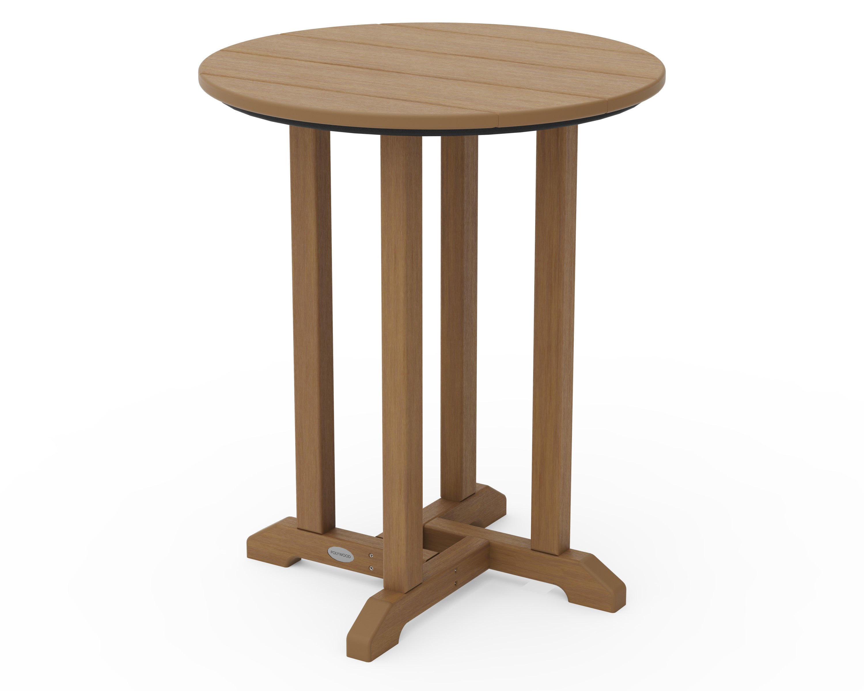 24" Round Farmhouse Bistro Table