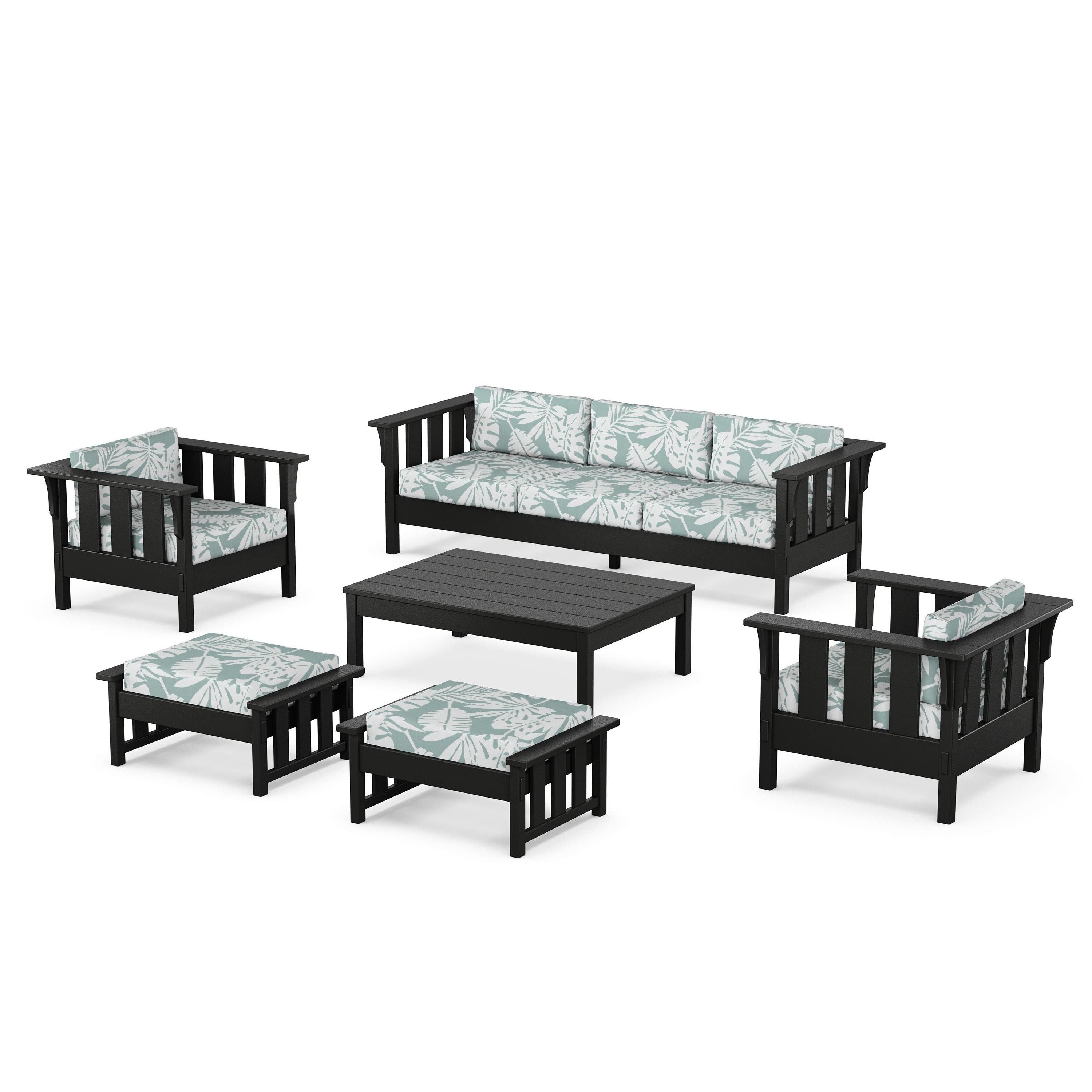 Acadia 6-Piece Lounge Sofa Set