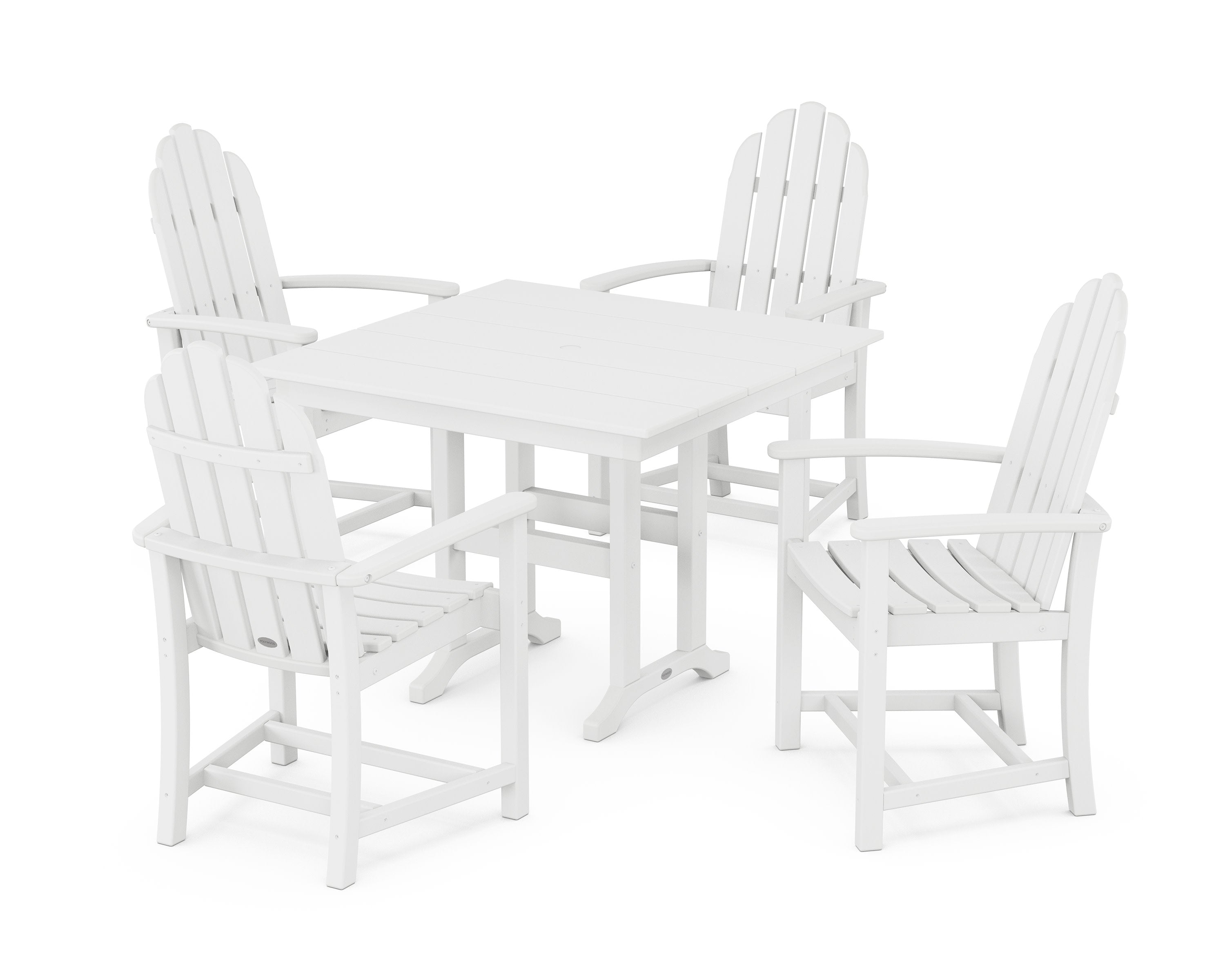 Classic Adirondack 5-Piece Farmhouse Dining Set