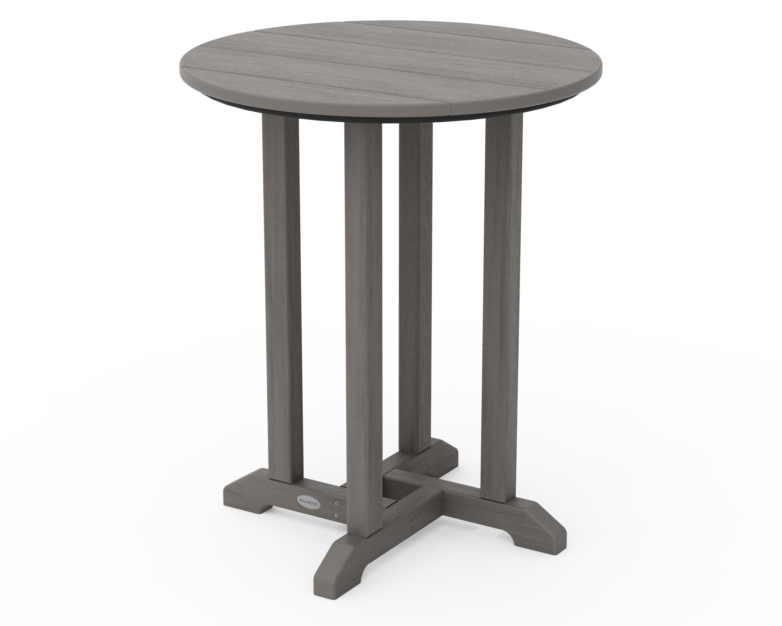 24" Round Farmhouse Bistro Table