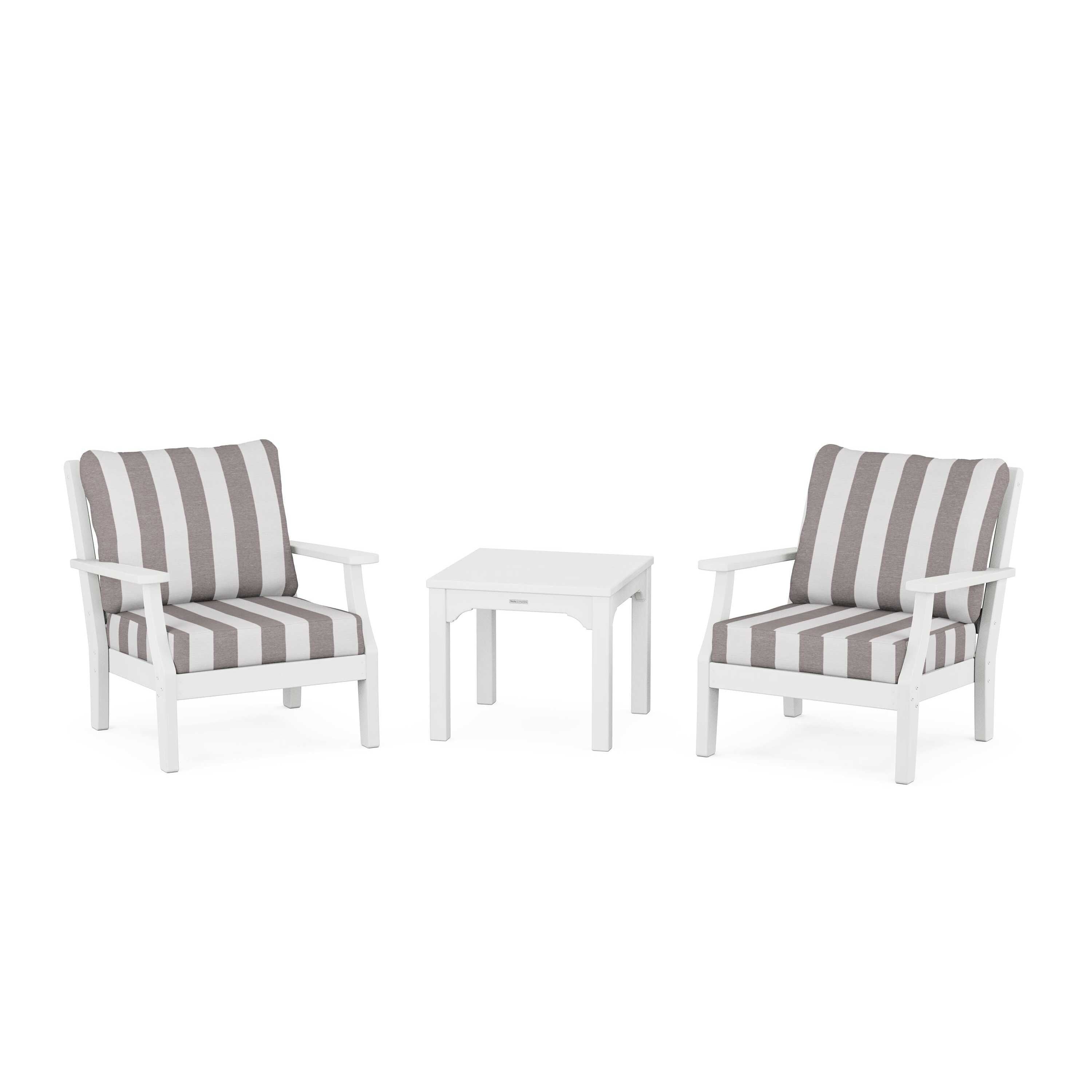 Chinoiserie 3-Piece Deep Seating Set
