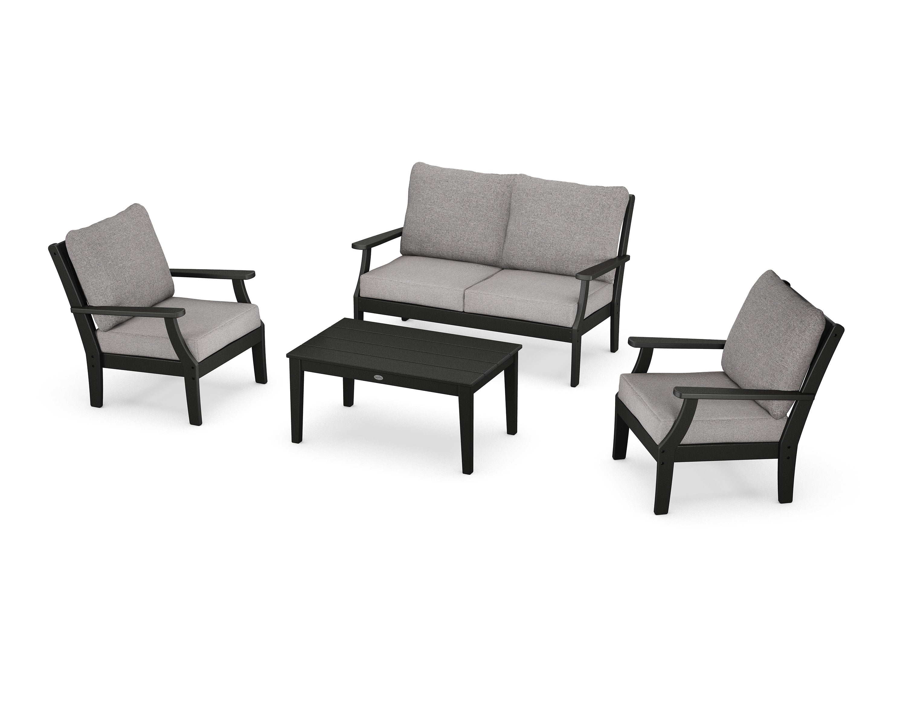 Braxton 4-Piece Deep Seating Chair Set