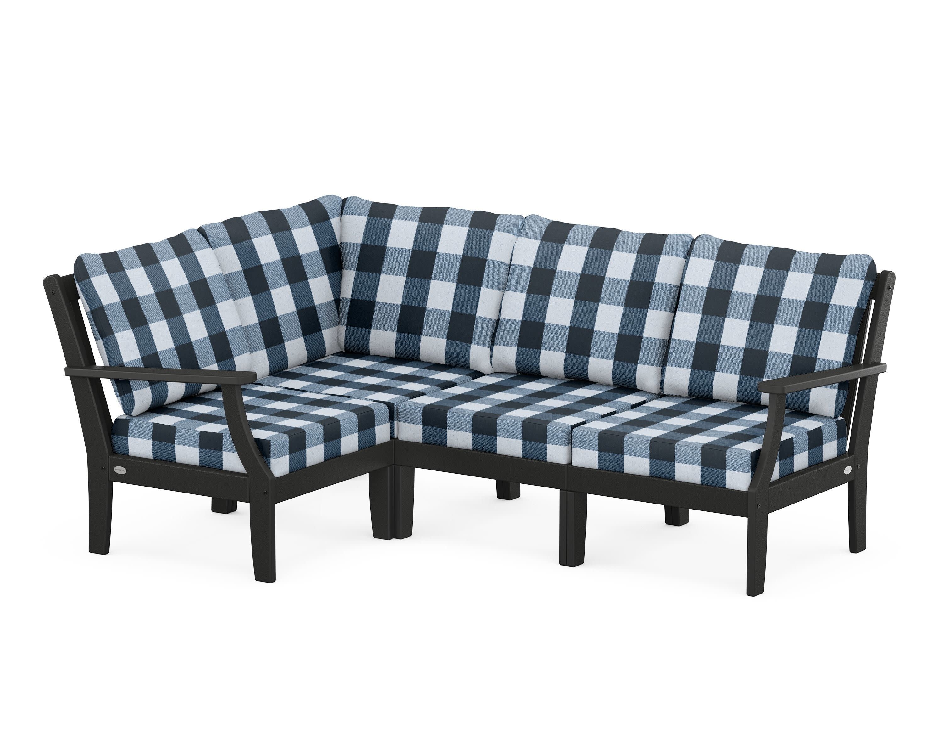 Braxton Modular 4-Piece Deep Seating Set