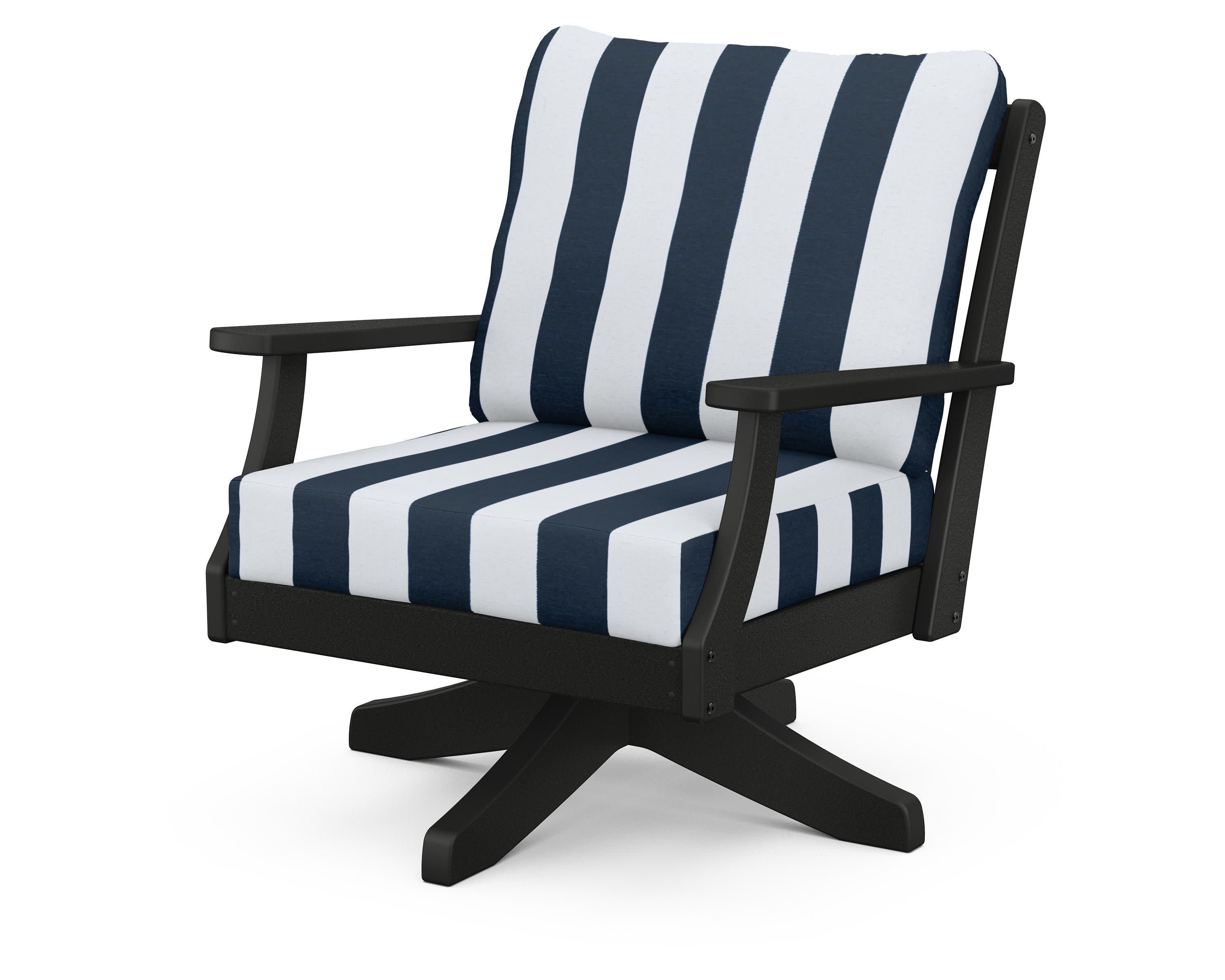 Braxton Deep Seating Swivel Chair