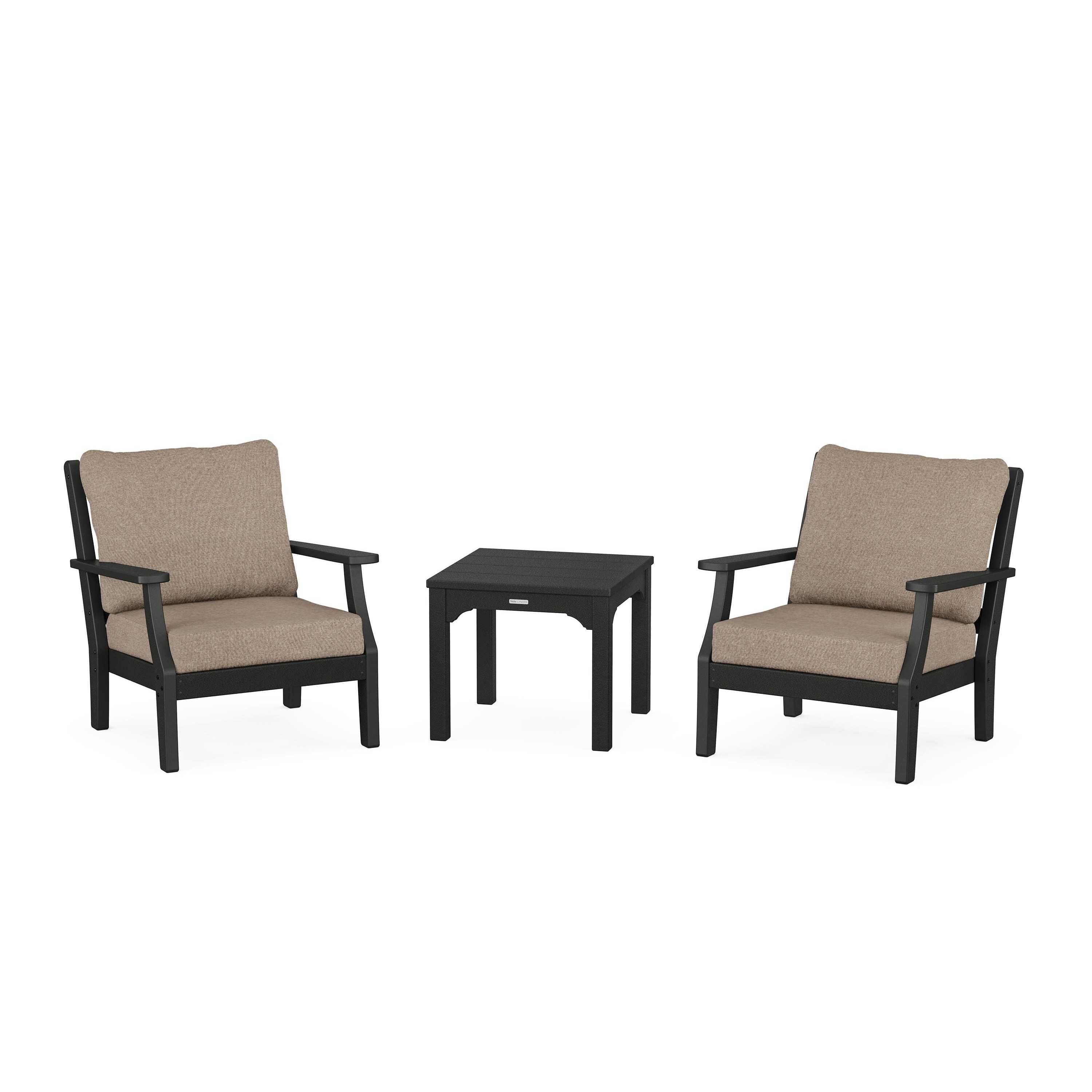 Chinoiserie 3-Piece Deep Seating Set