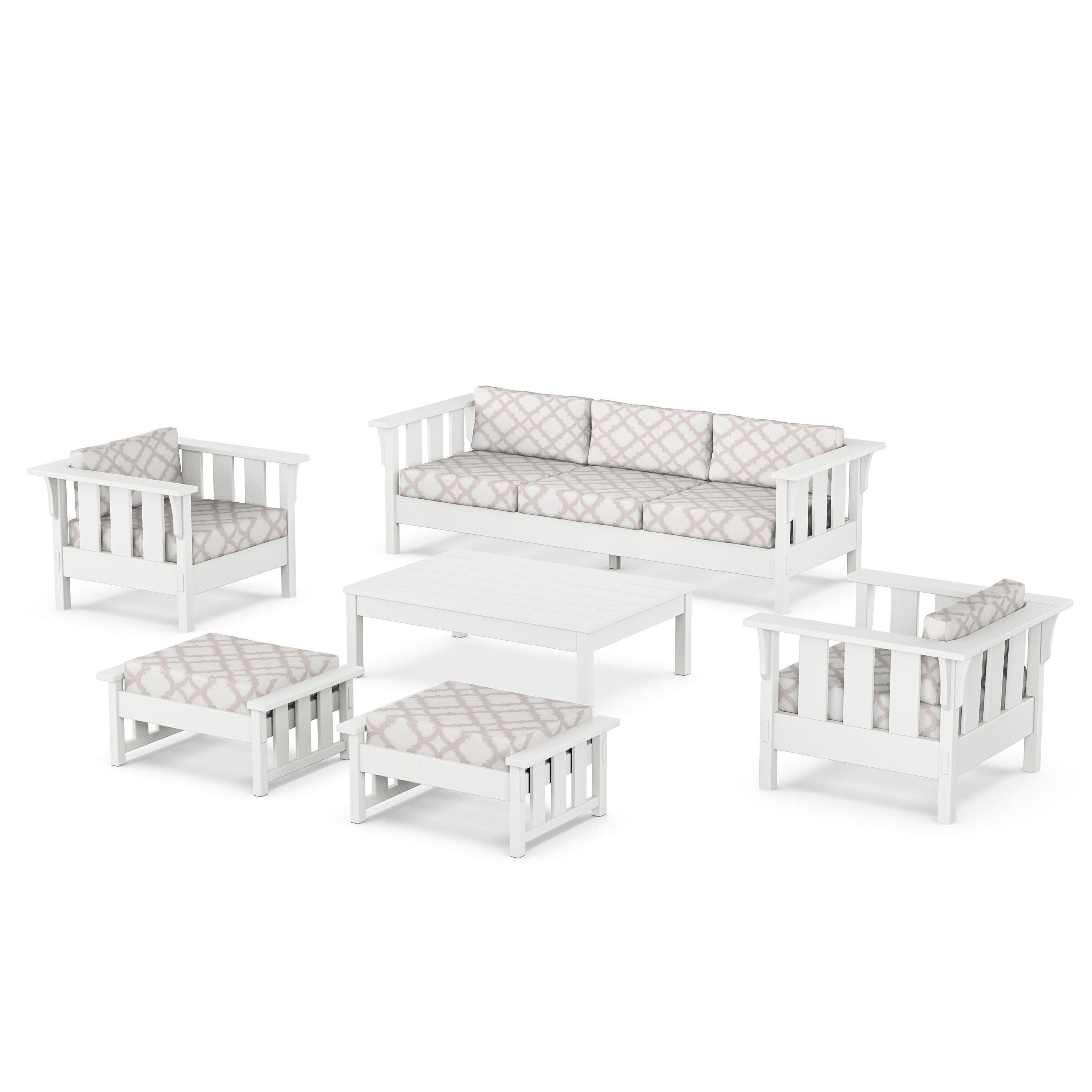 Acadia 6-Piece Lounge Sofa Set