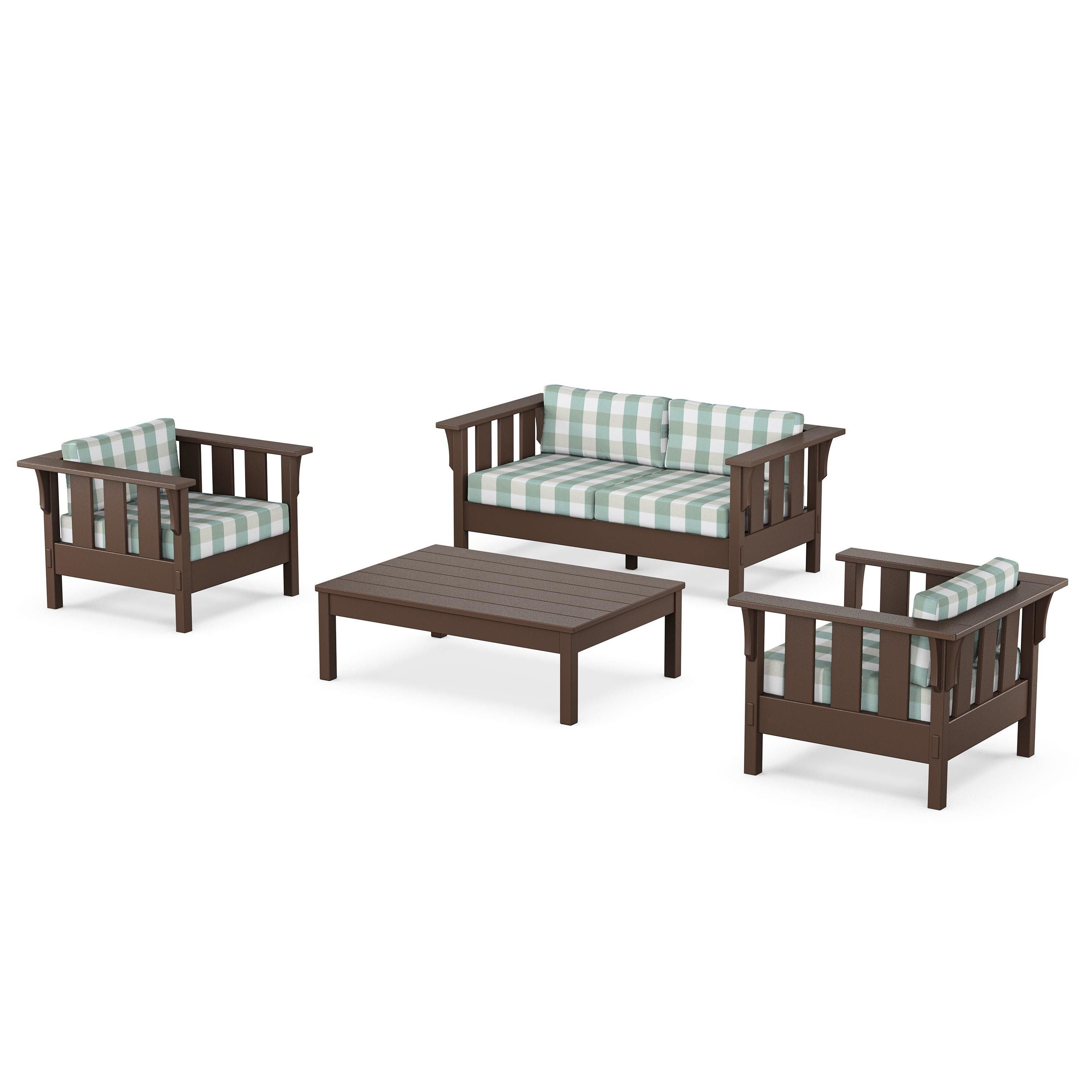 Acadia 4-Piece Deep Seating Set with Loveseat