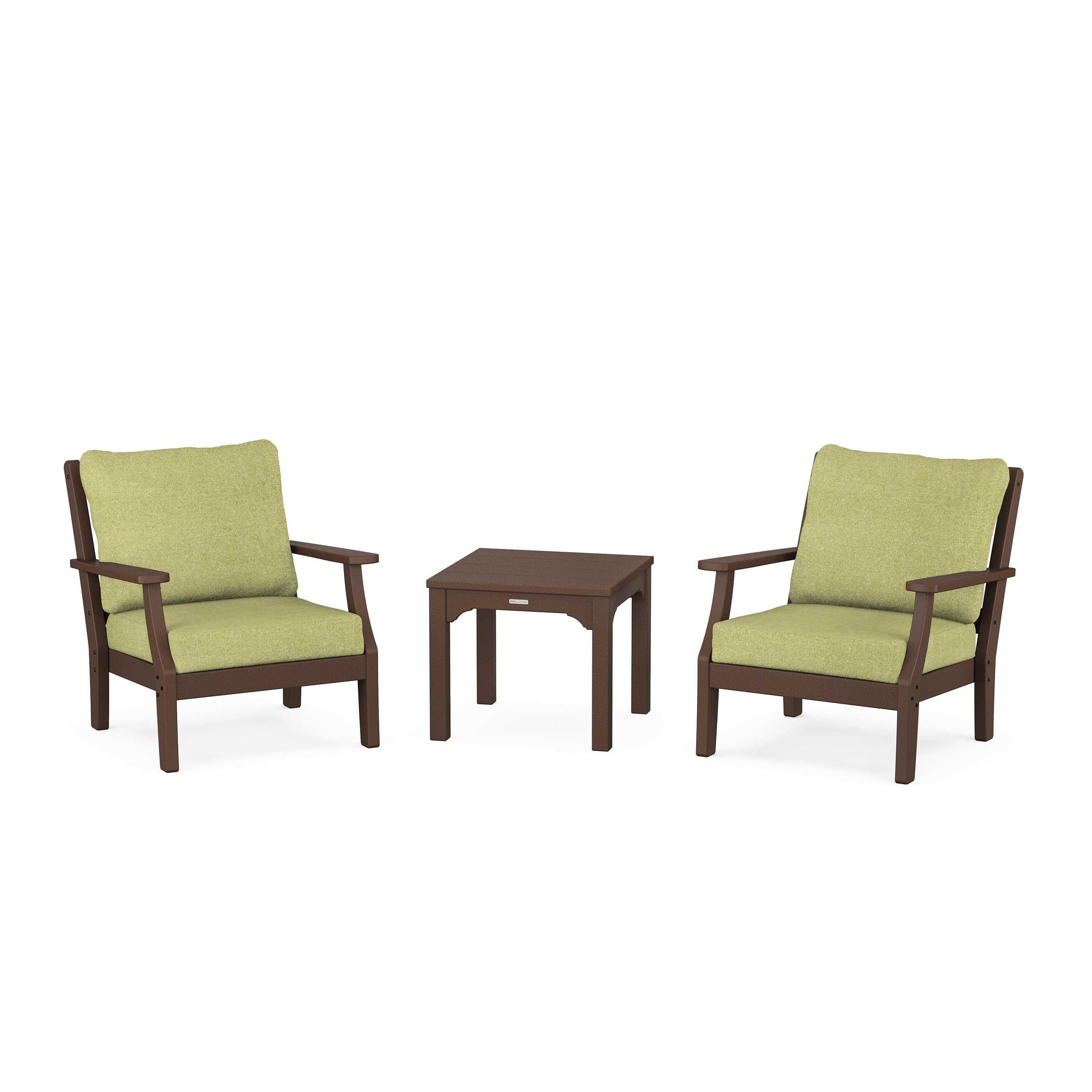 Chinoiserie 3-Piece Deep Seating Set