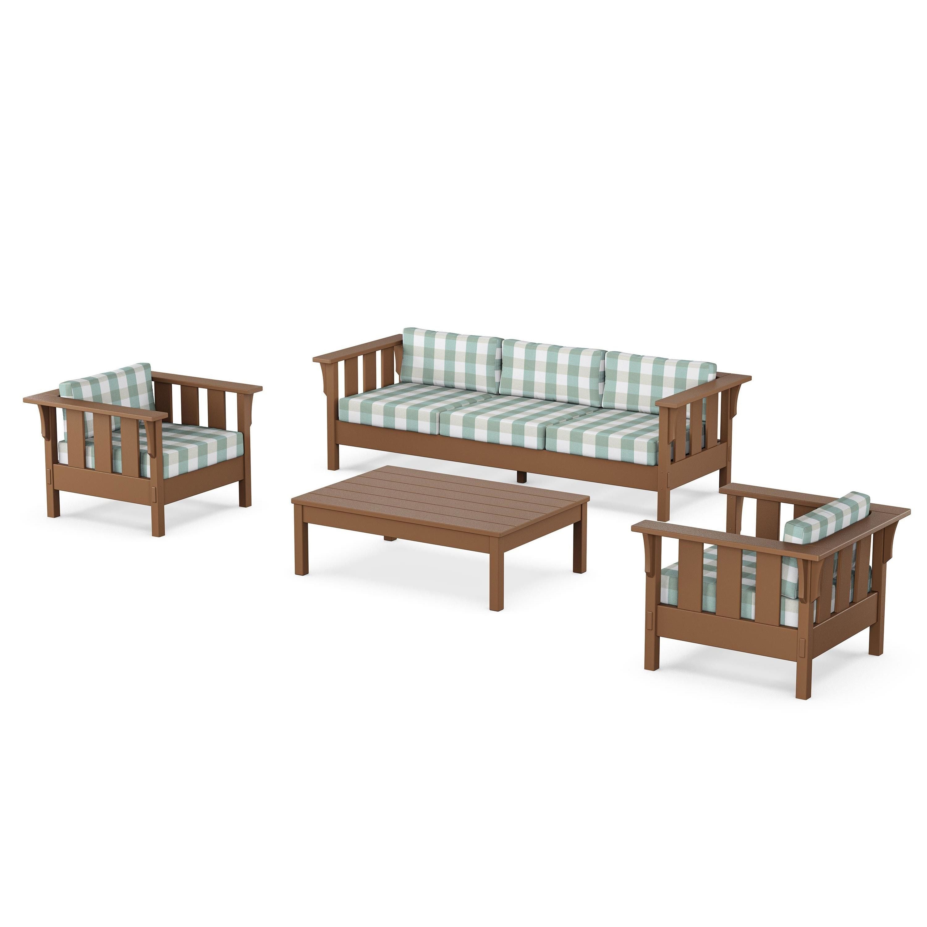 Acadia 4-Piece Deep Seating Set with Sofa