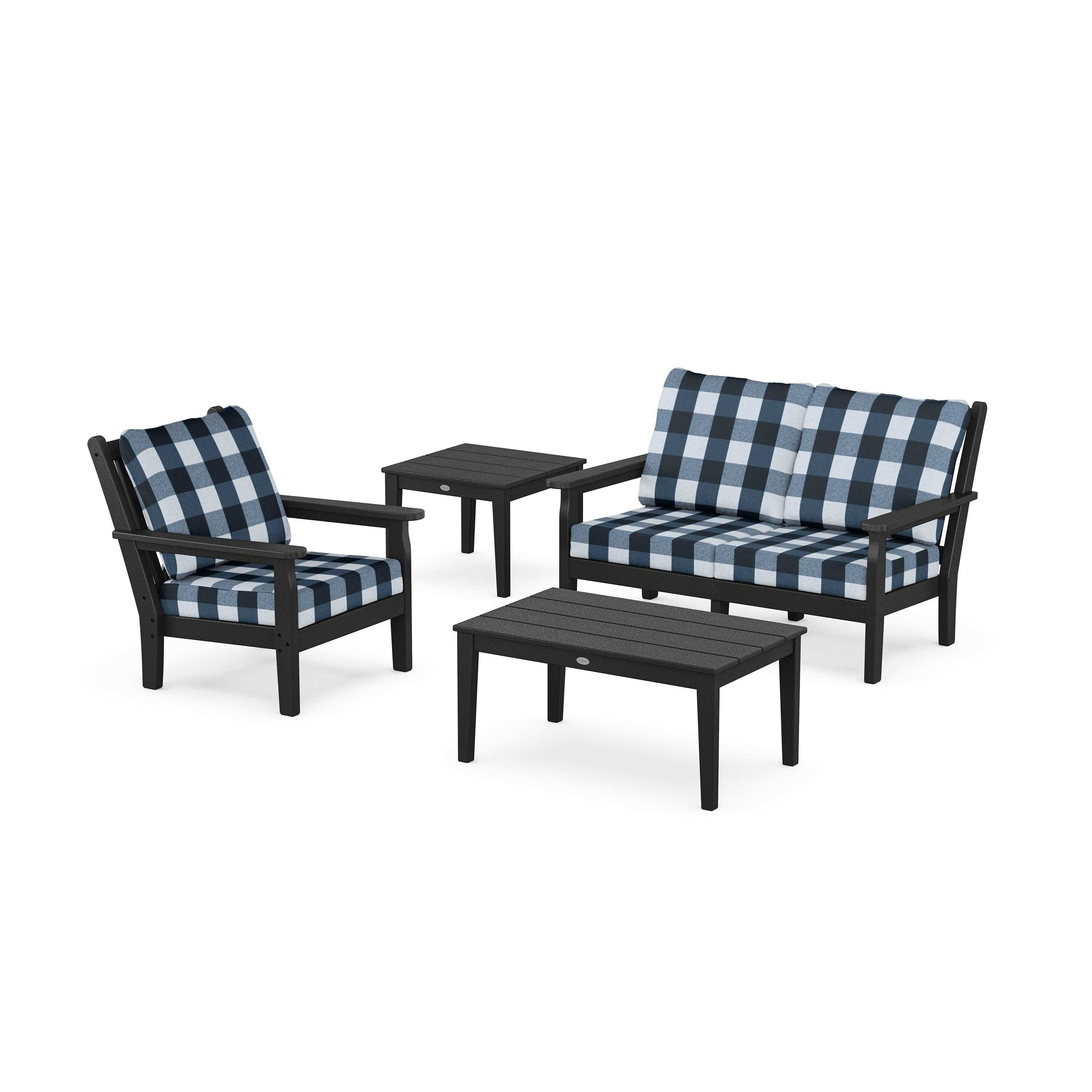 Chippendale 4-Piece Deep Seating Set