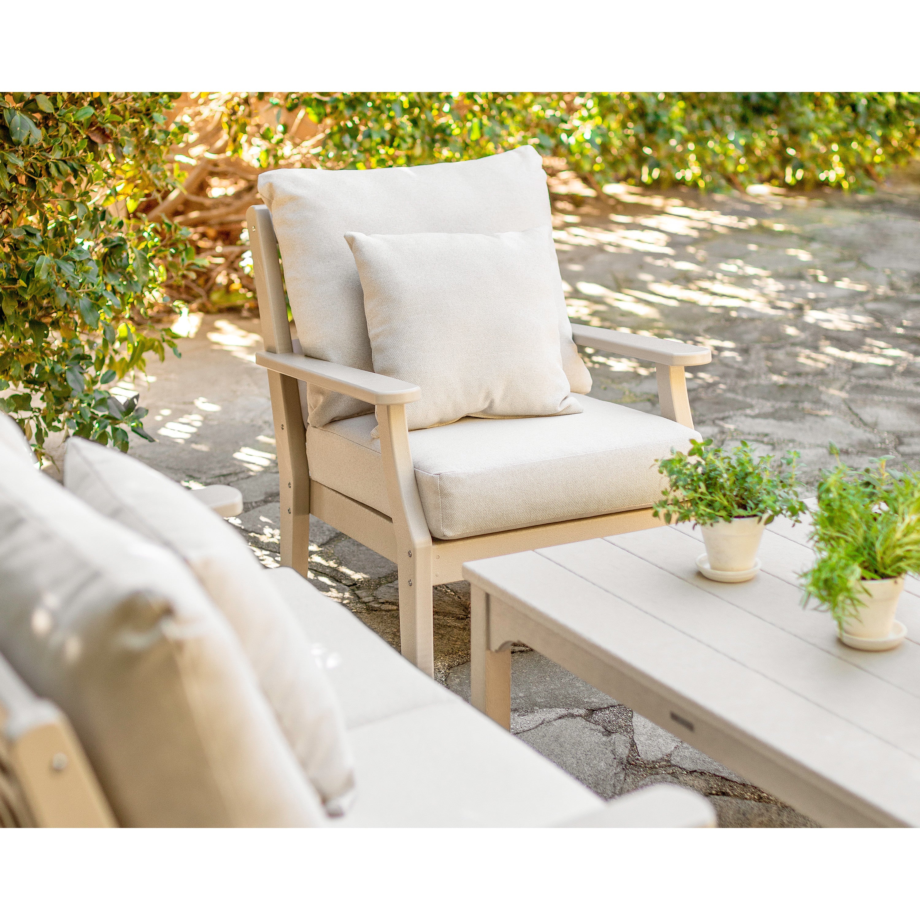 Chinoiserie Deep Seating Chair