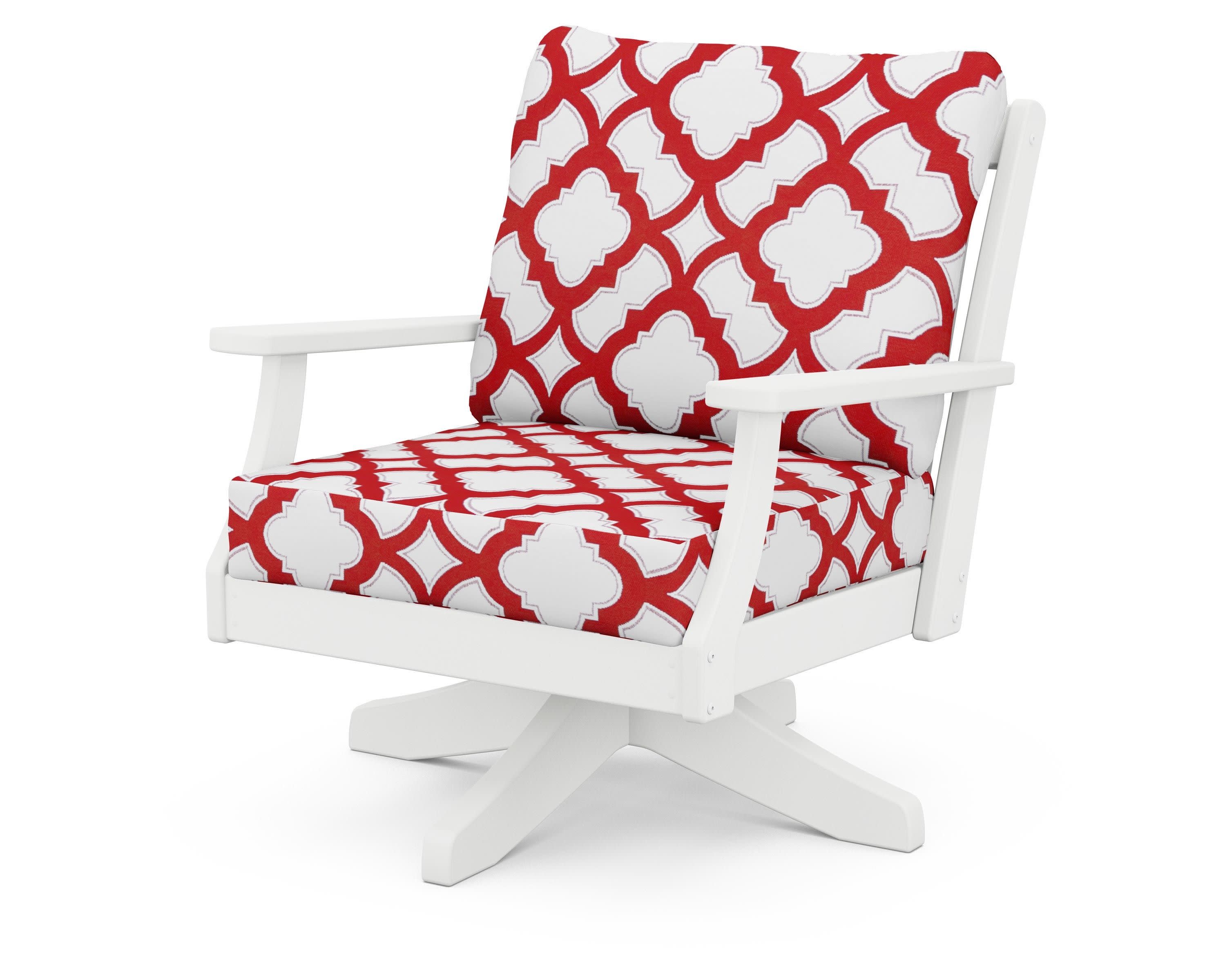 Braxton Deep Seating Swivel Chair