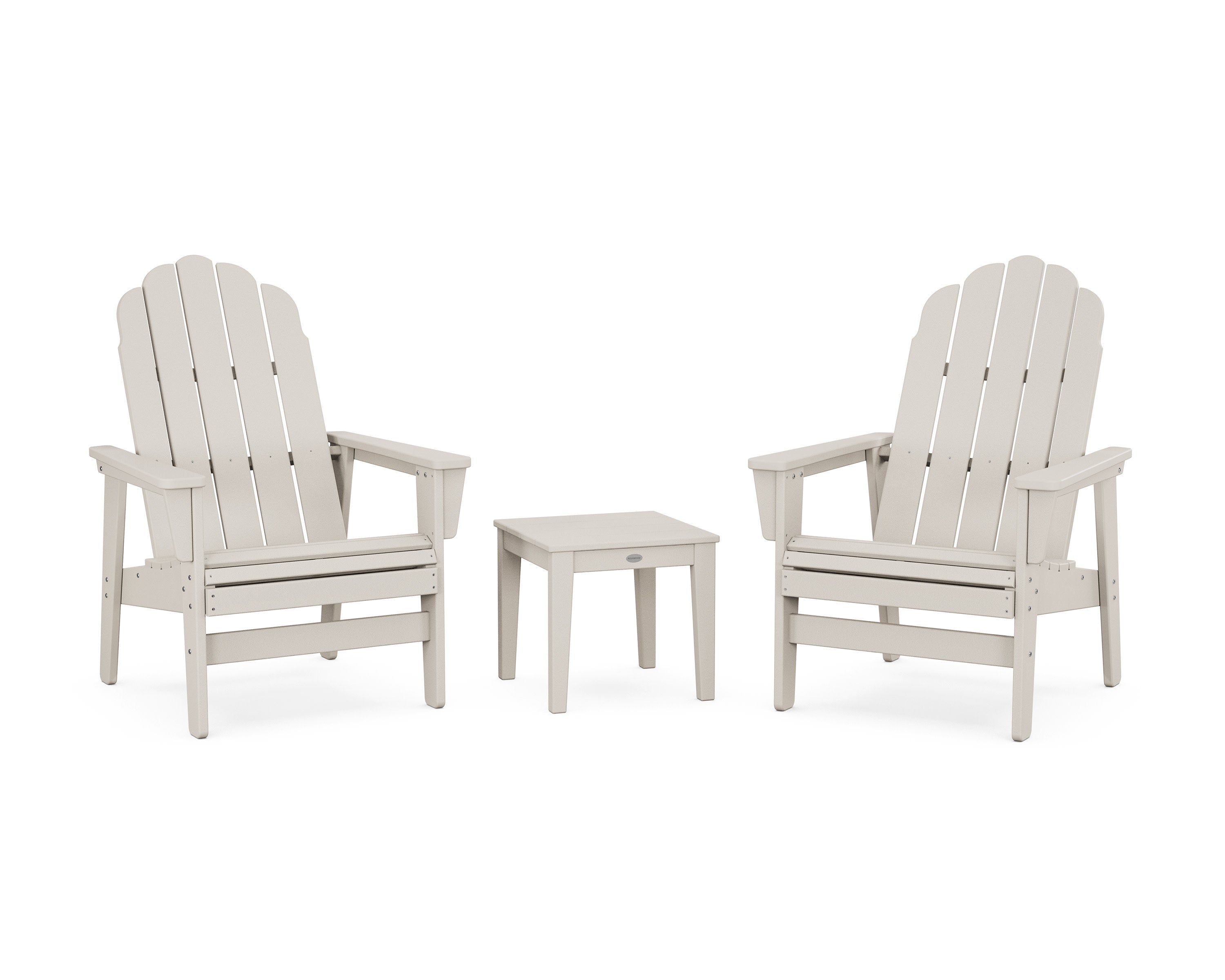 3-Piece Vineyard Grand Upright Adirondack Set