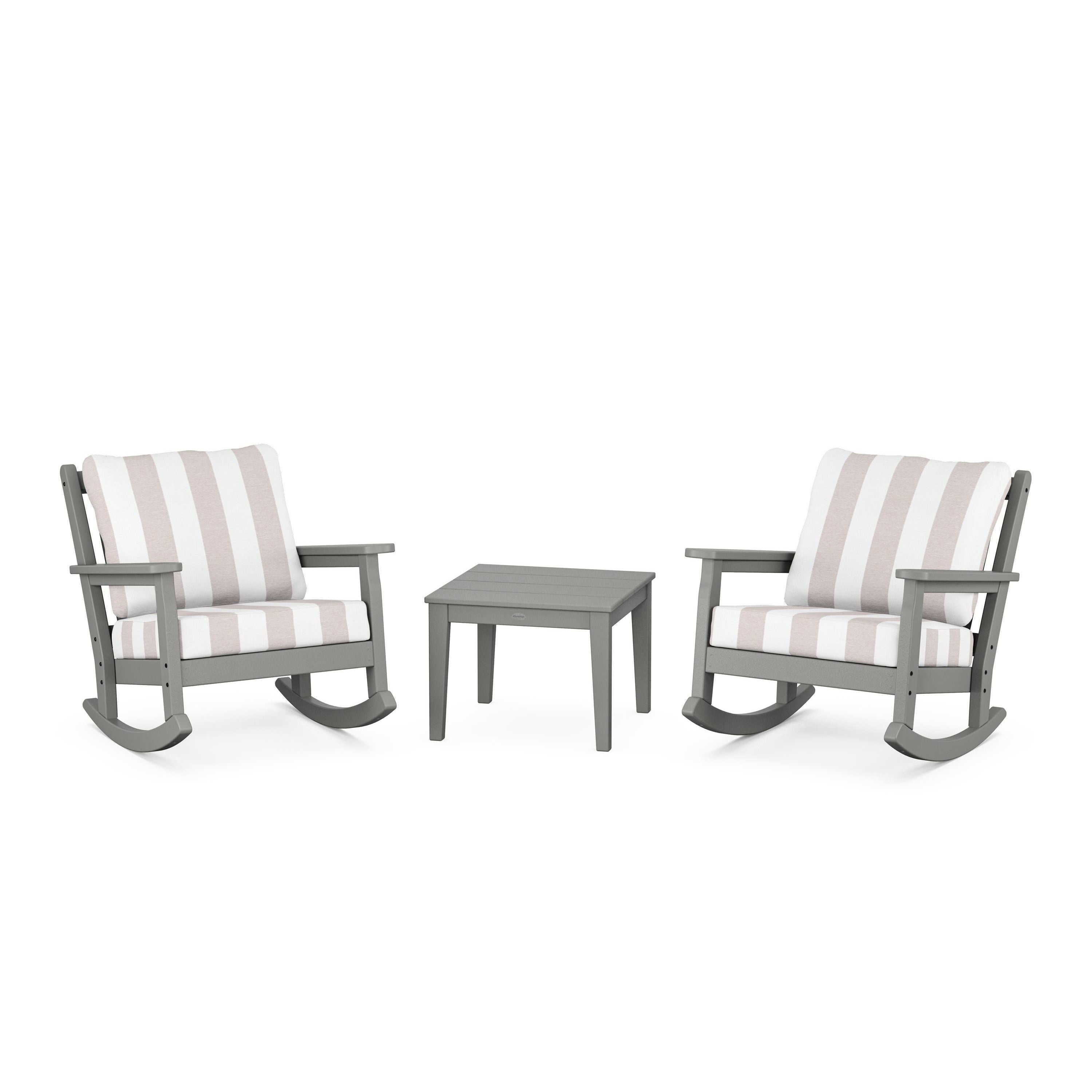 Chippendale 3-Piece Deep Seating Rocker Set