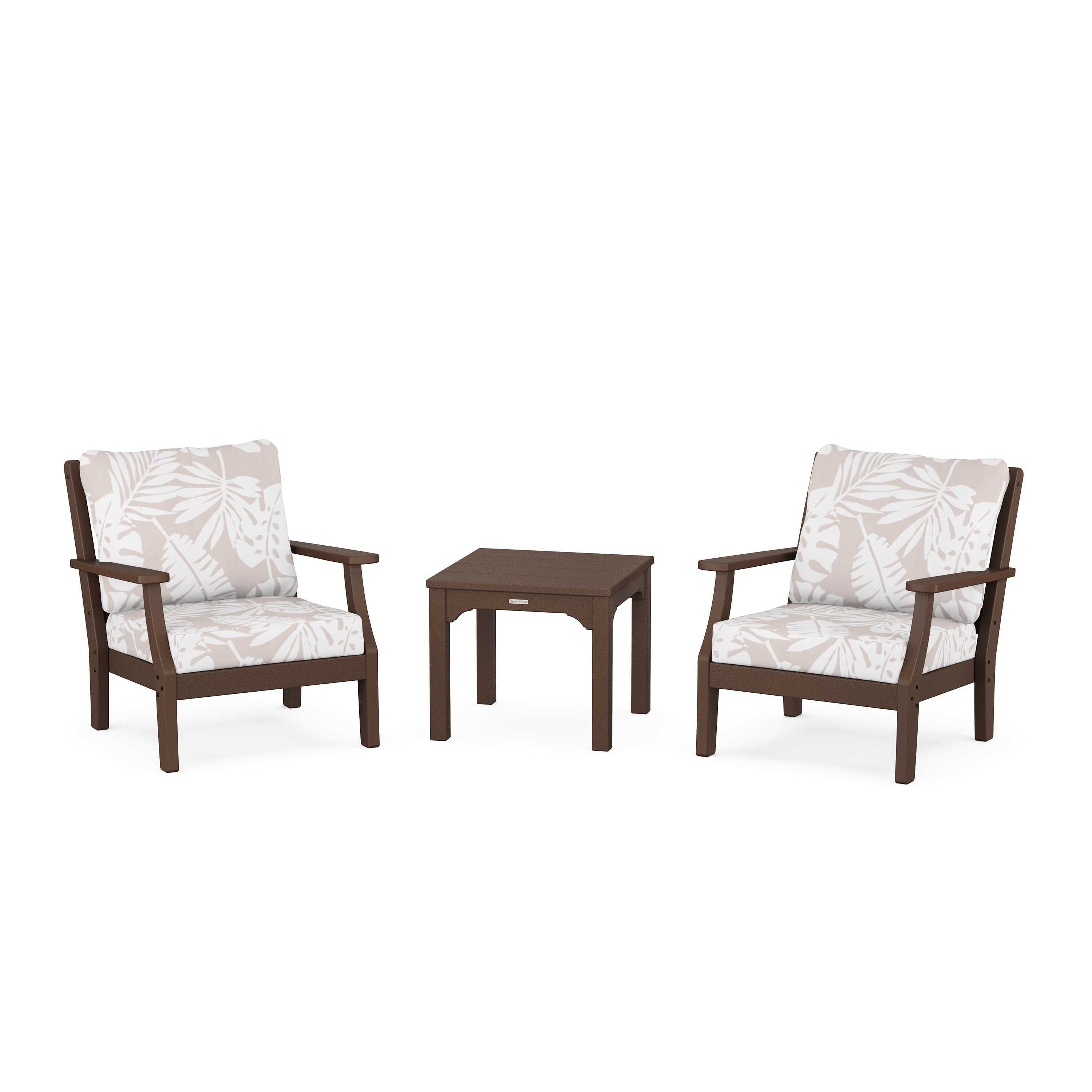 Chinoiserie 3-Piece Deep Seating Set