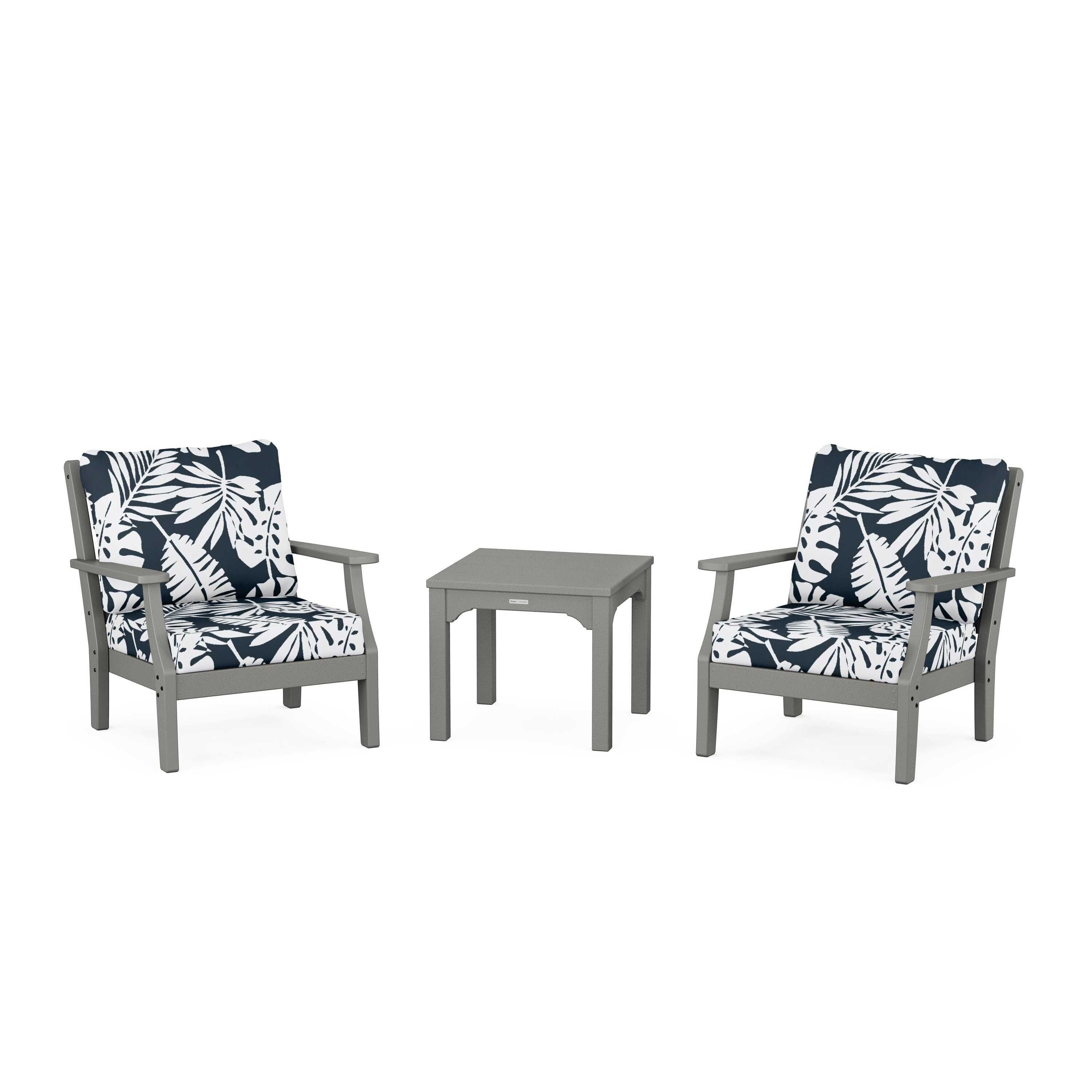 Chinoiserie 3-Piece Deep Seating Set