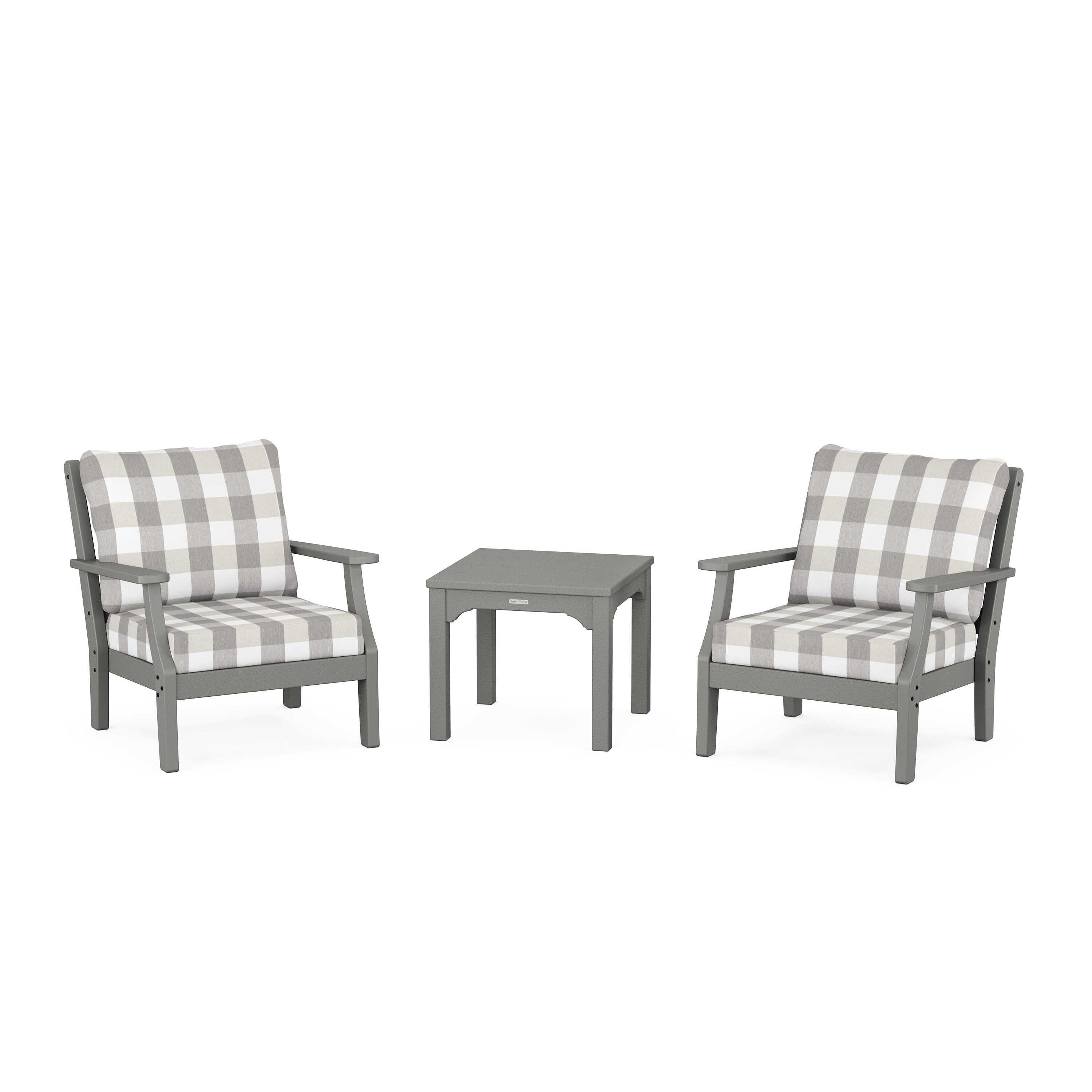 Chinoiserie 3-Piece Deep Seating Set