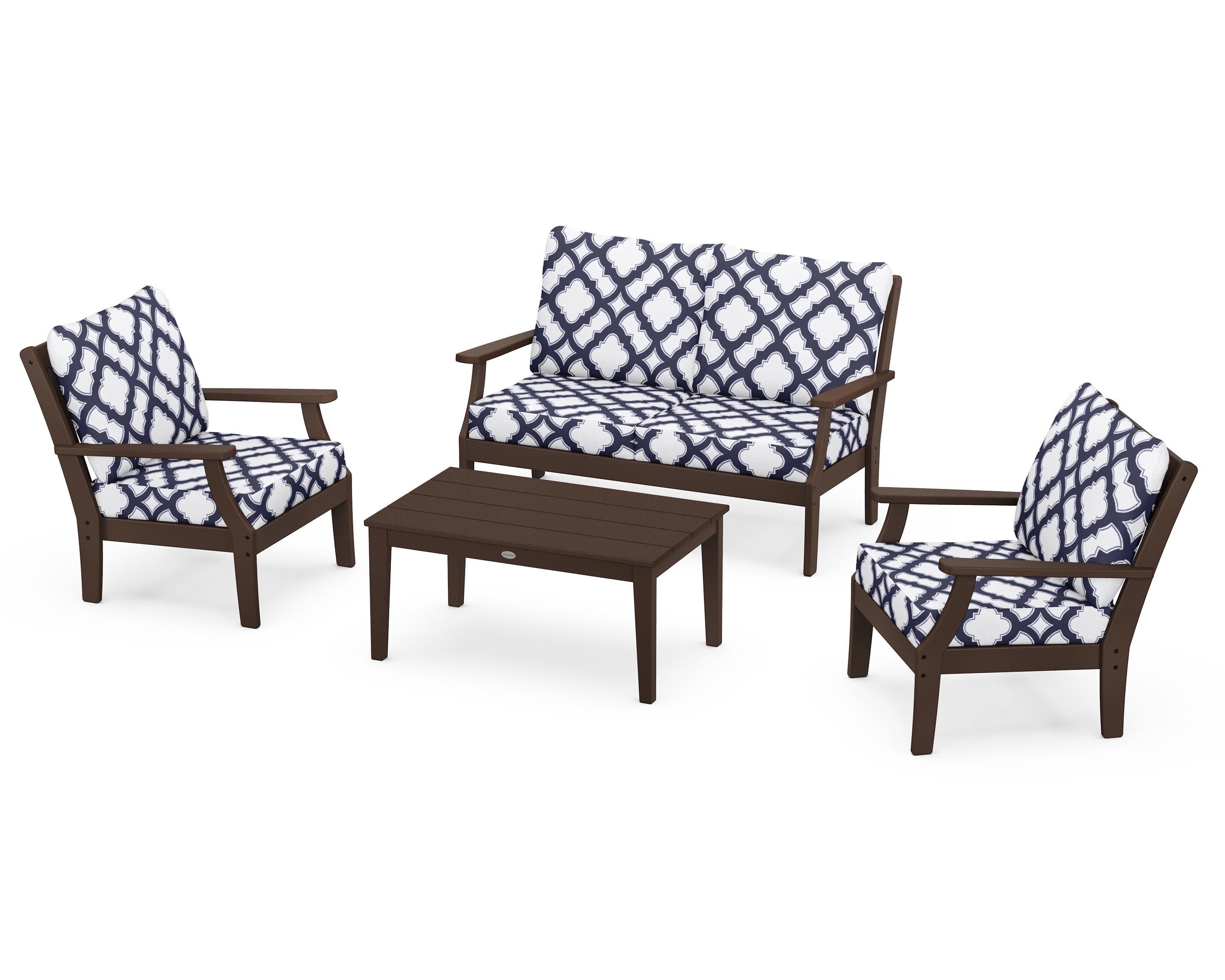 Braxton 4-Piece Deep Seating Chair Set