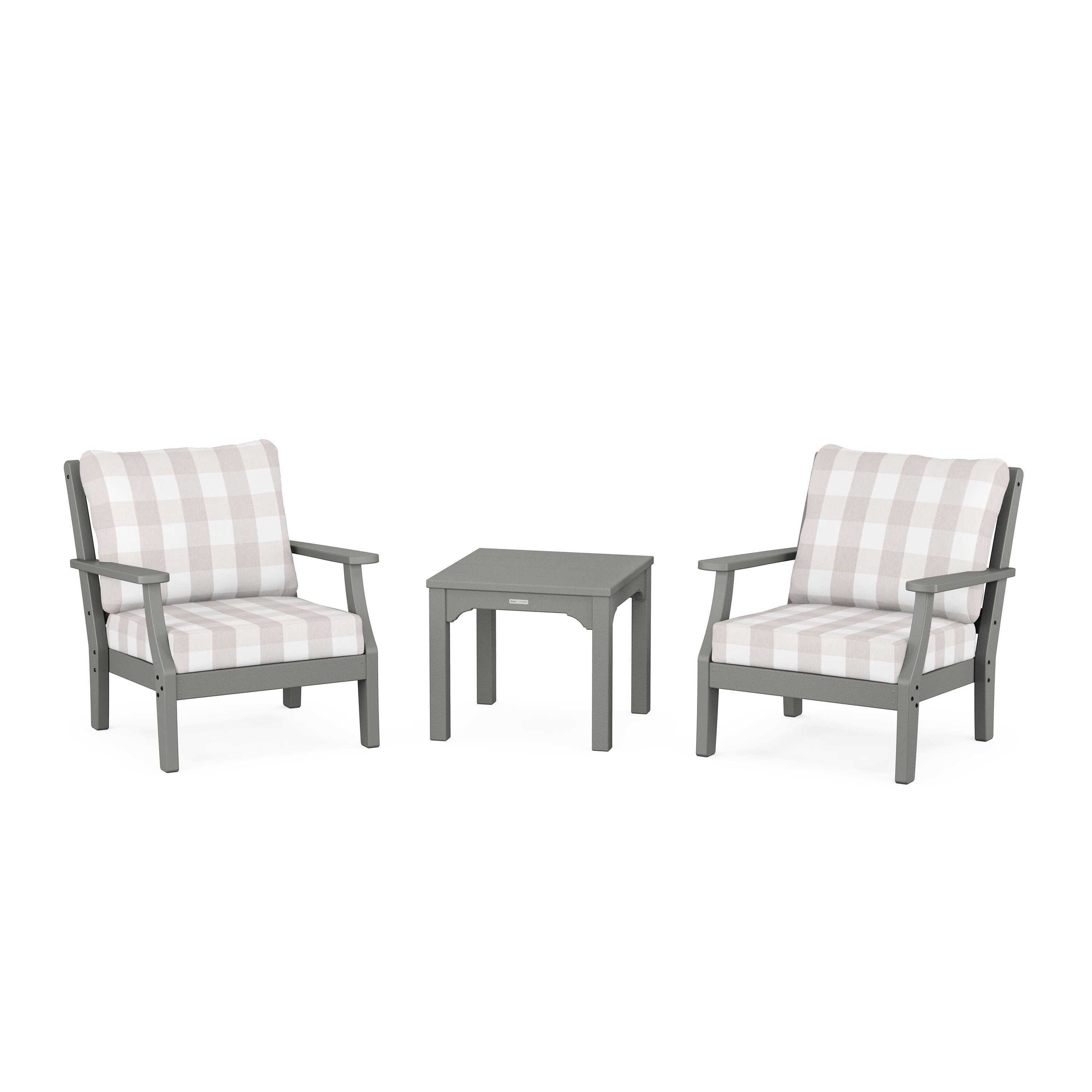 Chinoiserie 3-Piece Deep Seating Set