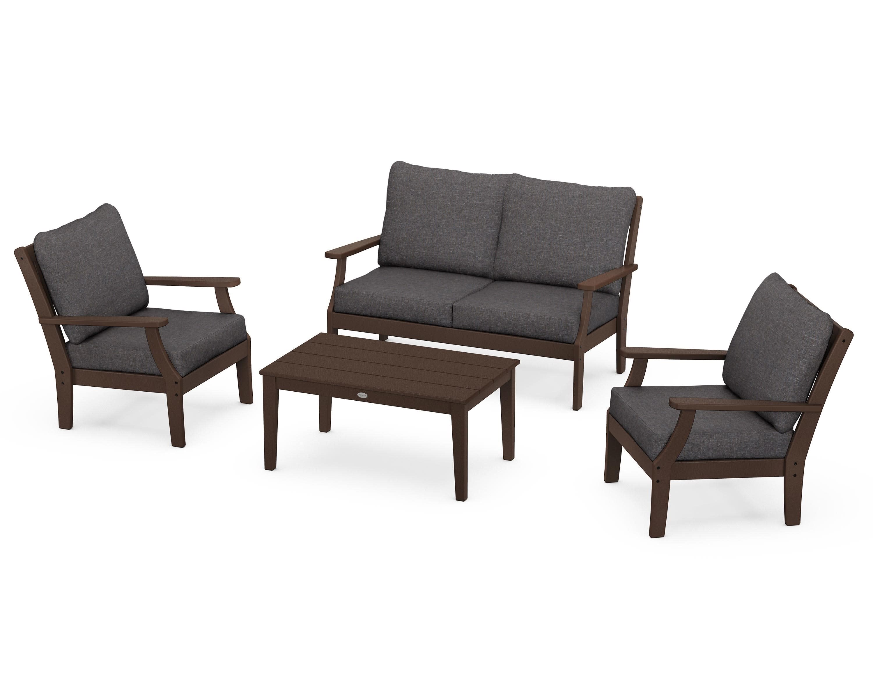 Braxton 4-Piece Deep Seating Chair Set