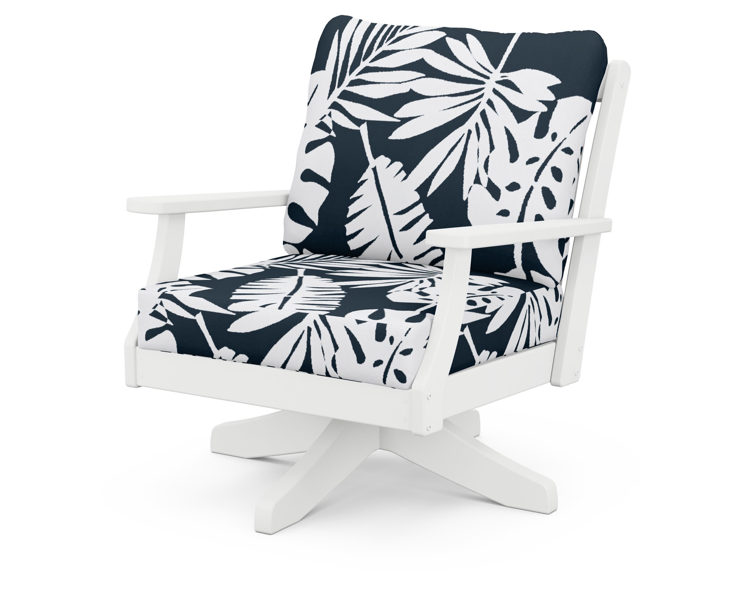 Braxton Deep Seating Swivel Chair