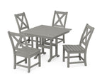 Braxton Side Chair 5-Piece Farmhouse Dining Set