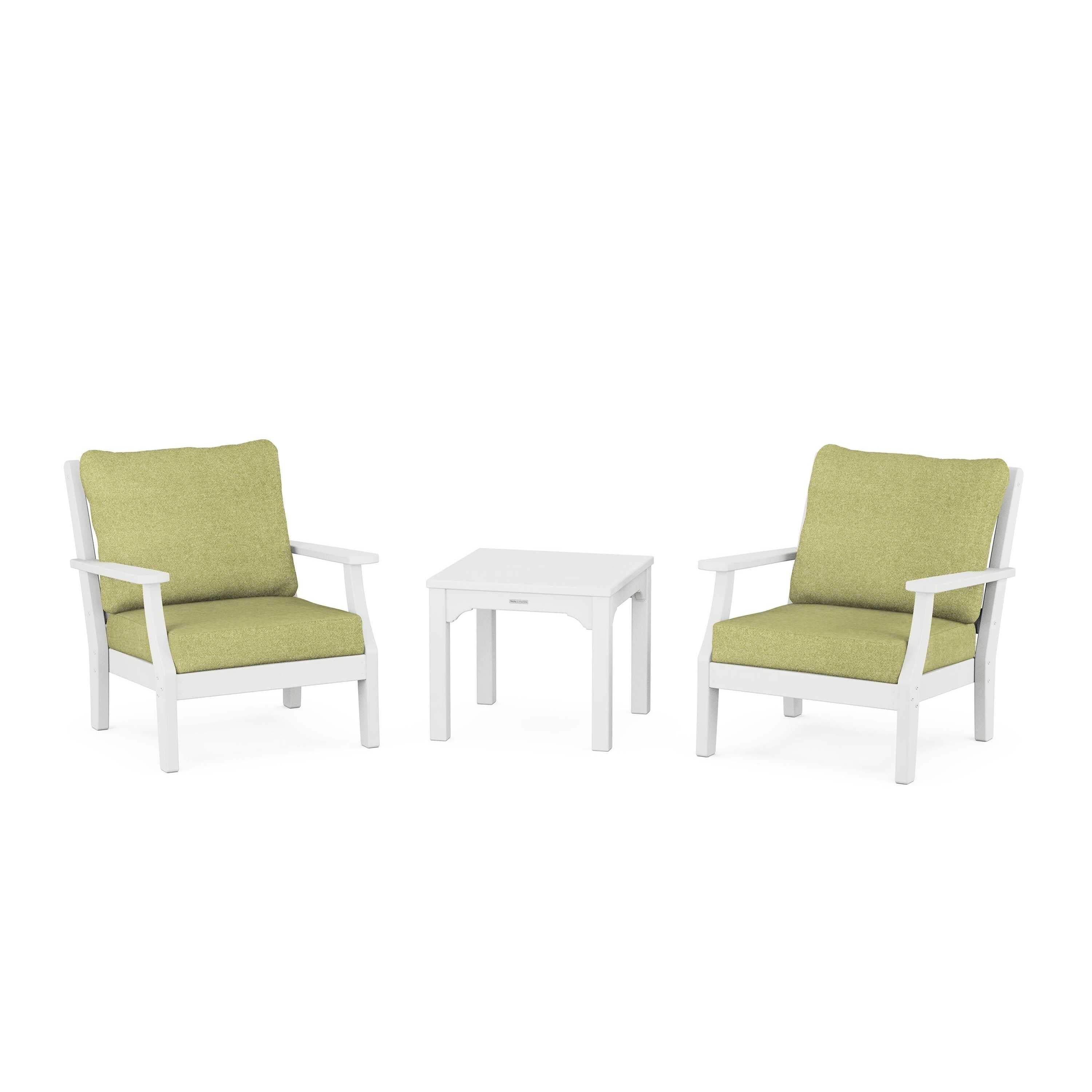 Chinoiserie 3-Piece Deep Seating Set