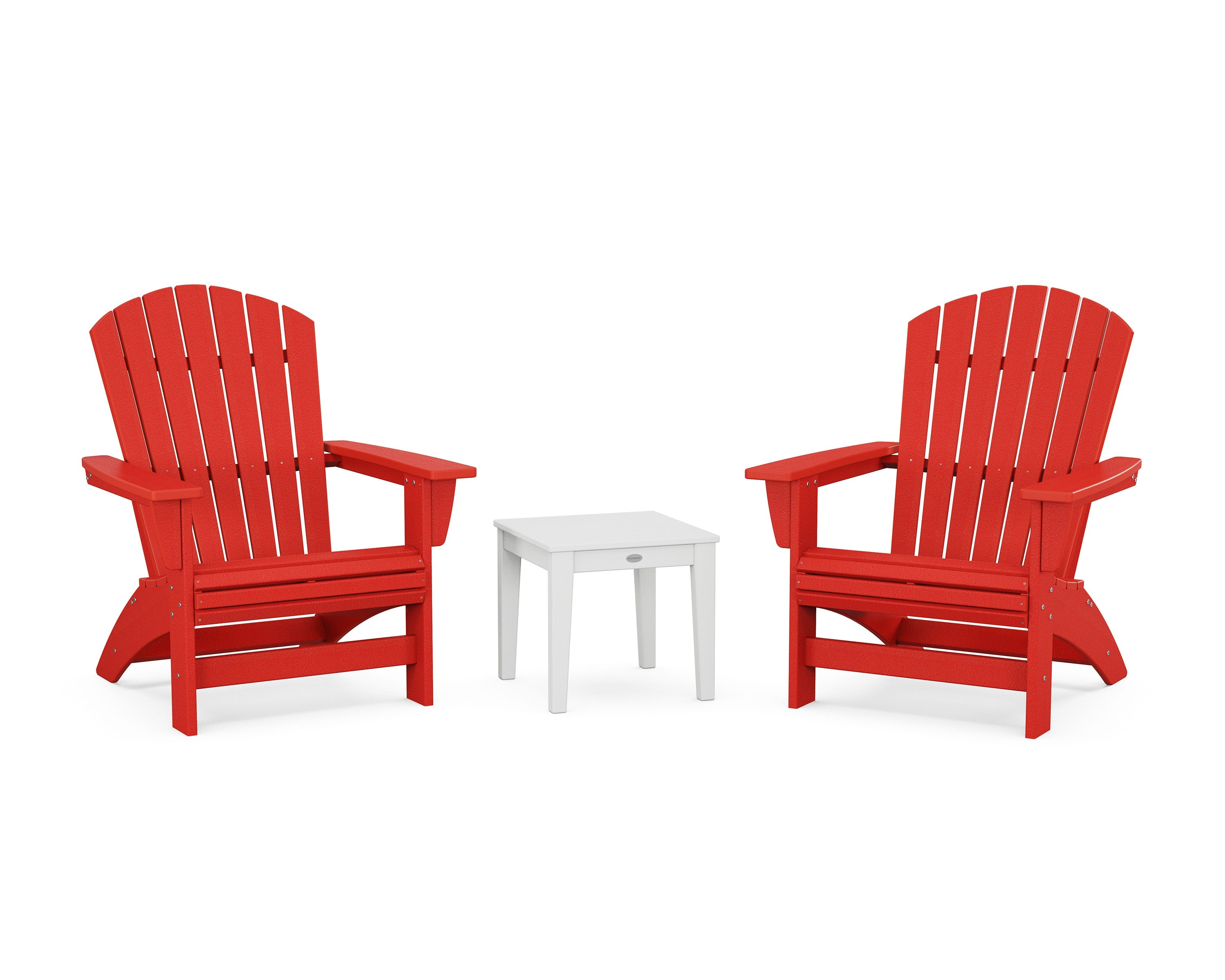 3-Piece Nautical Grand Adirondack Set